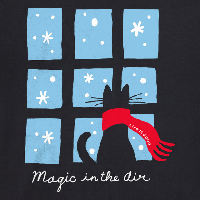 Product image for "Women's Magic in the Air Cat Long Sleeve Crusher Tee" ||155732_2