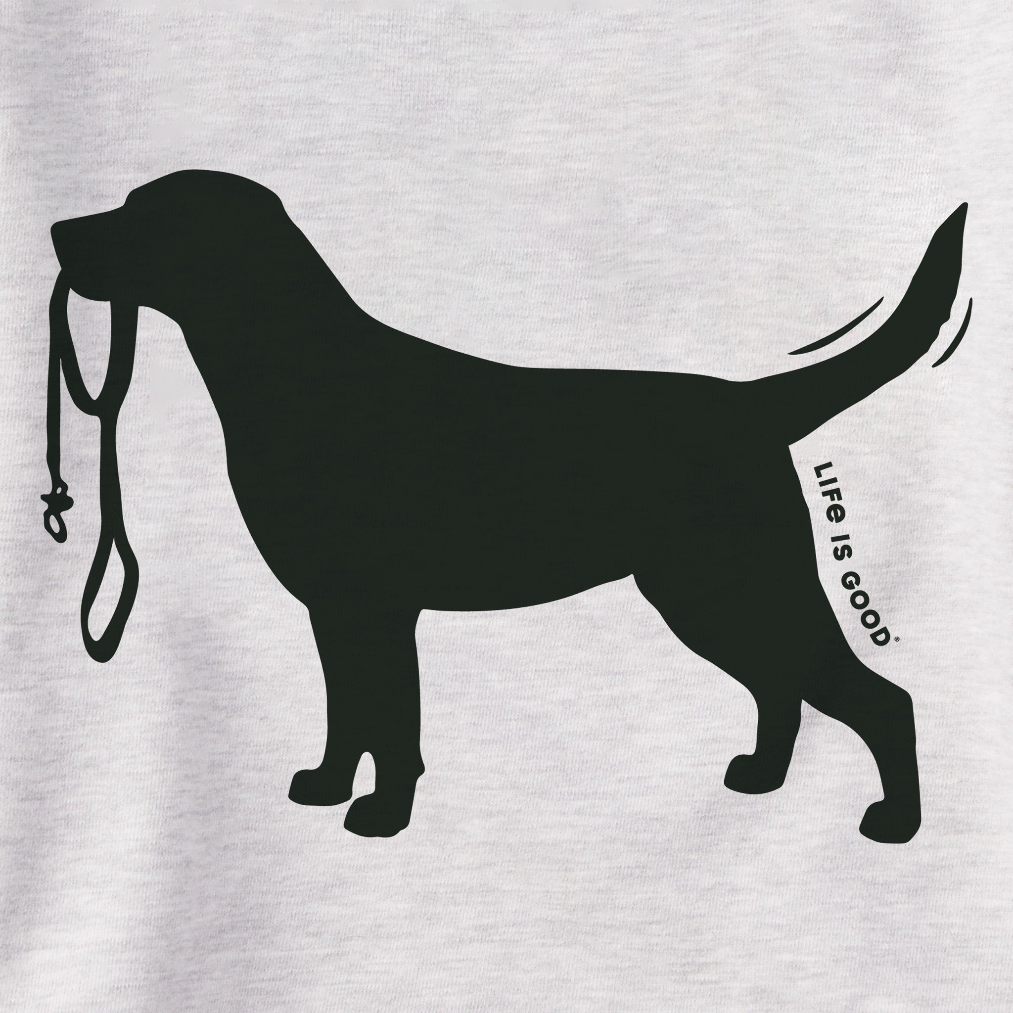 Women's Labrador Leash Simply True Fleece Hoodie | Shop Life is Good