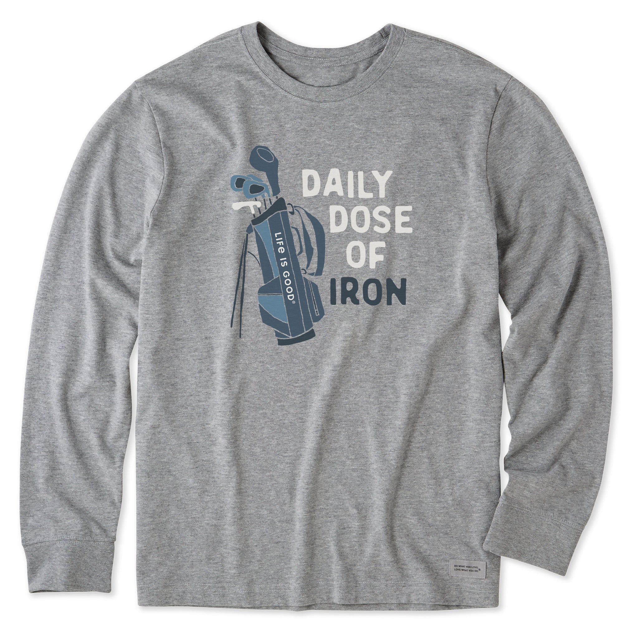 Men's Daily Dose of Iron Clubs Long Sleeve Crusher Tee | Shop Life