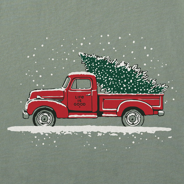 Product image for "Men's Old Christmas Tree Short Sleeve Crusher Tee" ||155947_2