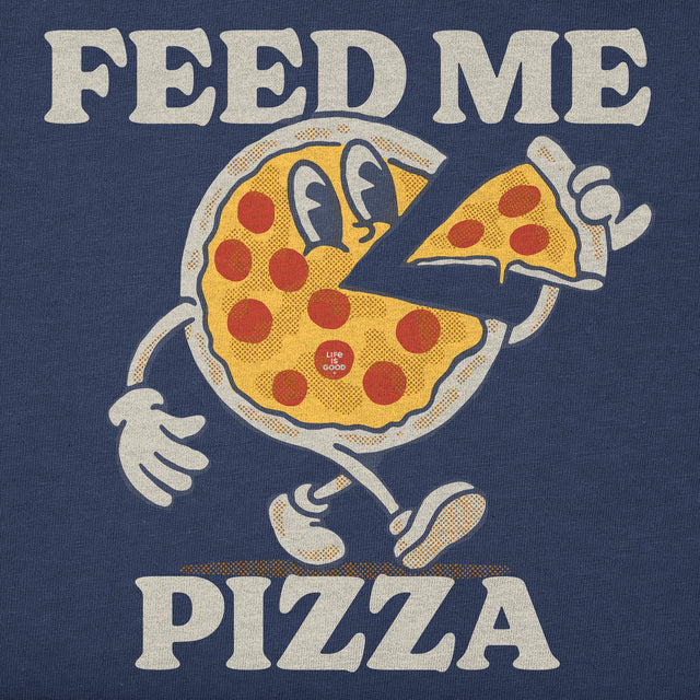Product image for "Kids Feed Me Pizza Short Sleeve Crusher Tee" ||156090_2