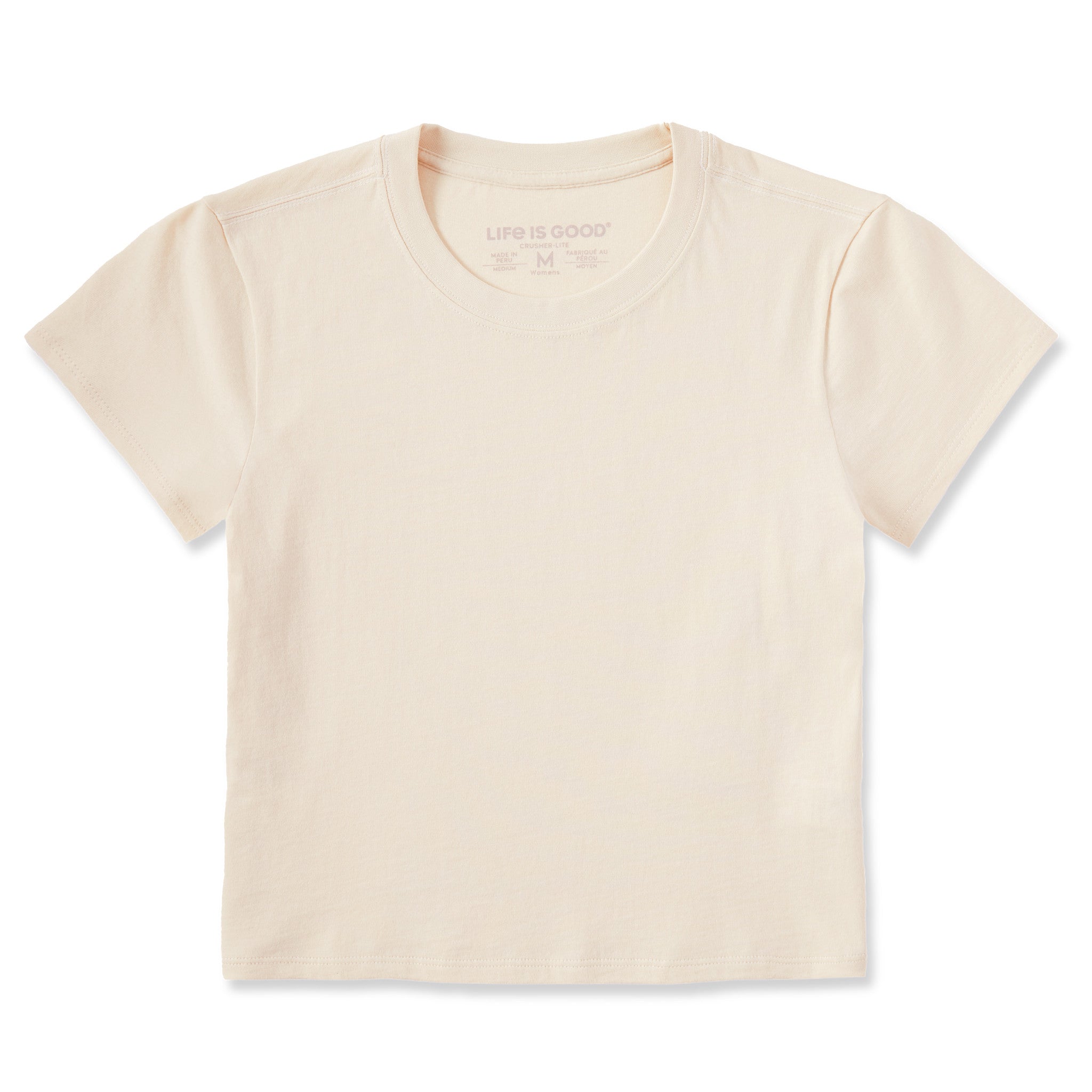 Sudadera Life Is Good Crusher Para Mujer - Suave, Lavada, Con Mensaje Inspirador, Corte Relajado