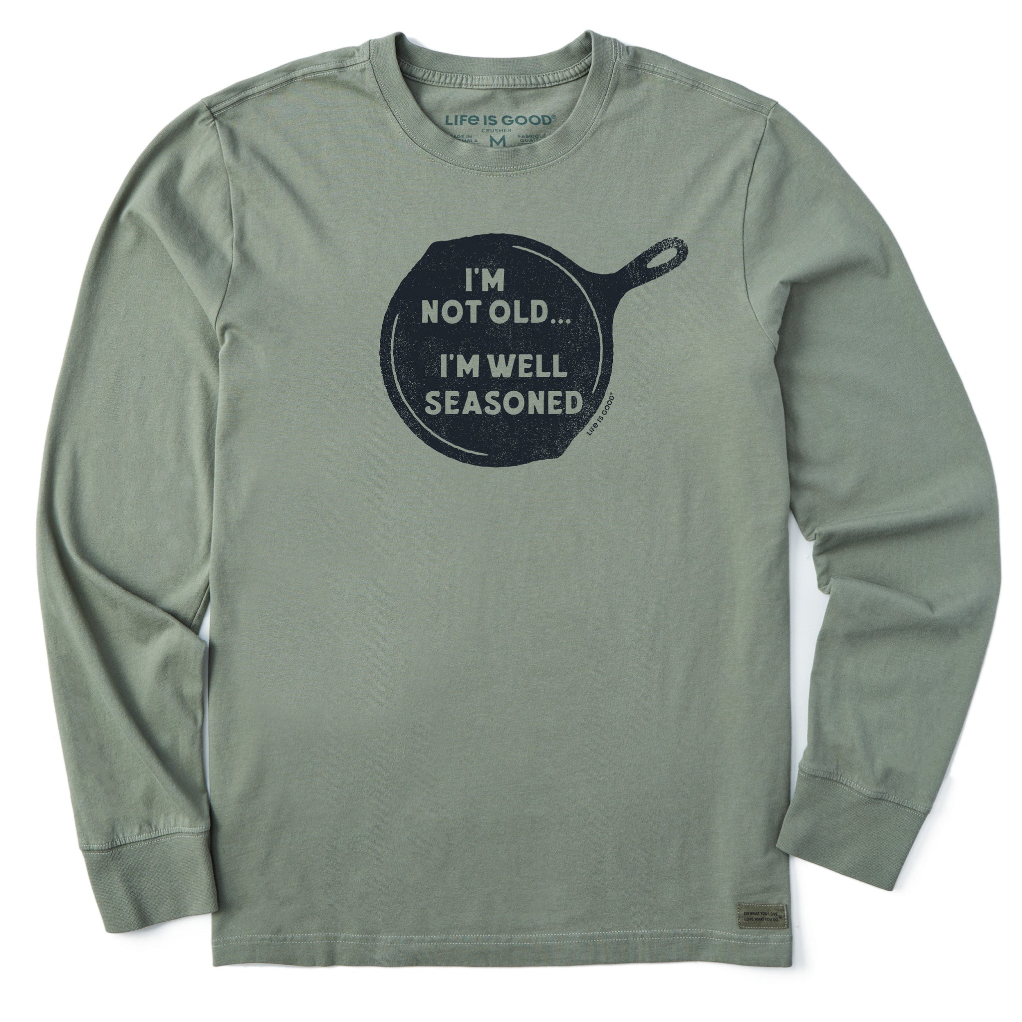 Men's I'm Not Old I'm Well Seasoned Long Sleeve Crusher Tee | Shop
