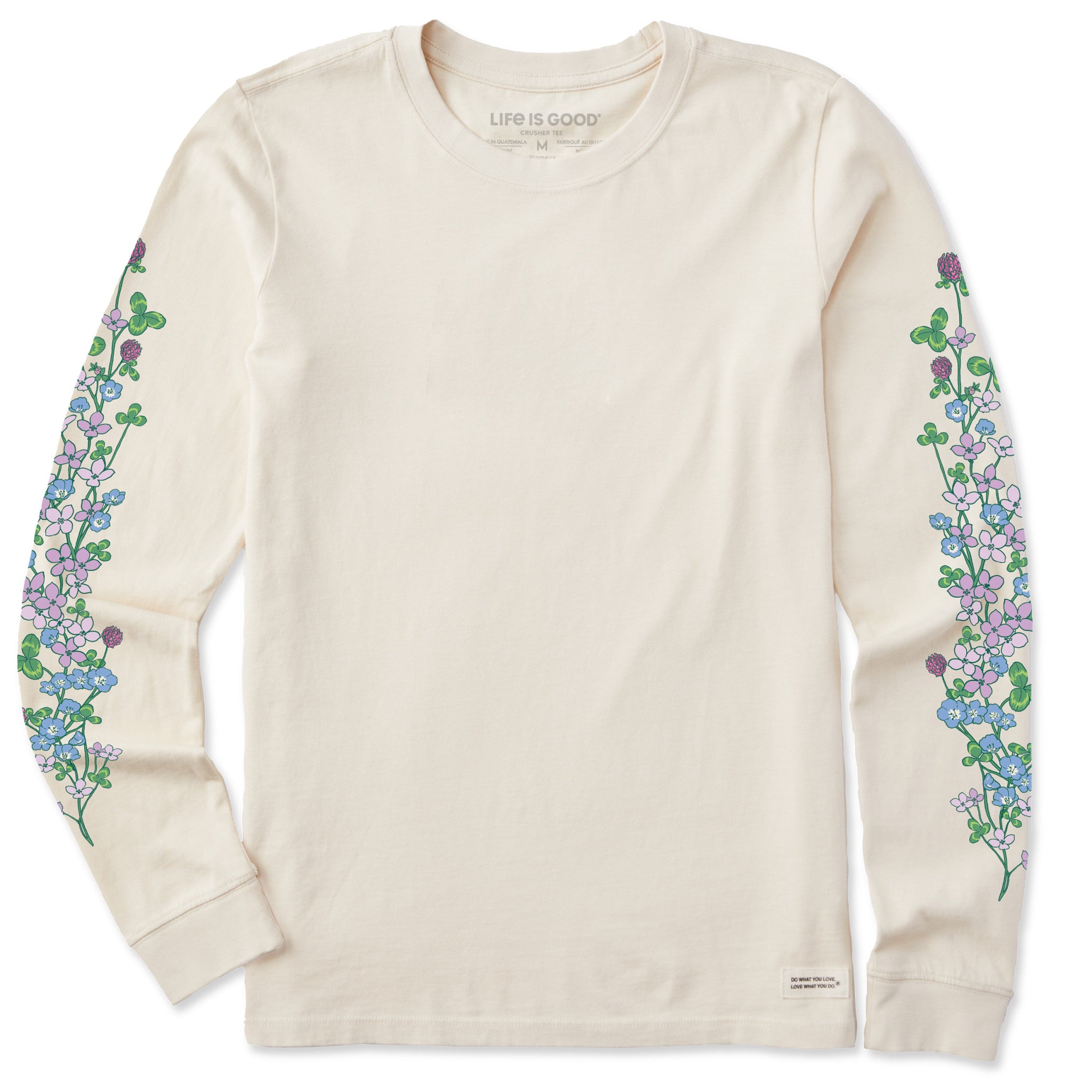 Women's Clovers & Wildflowers Long Sleeve Crusher Tee | Shop Life