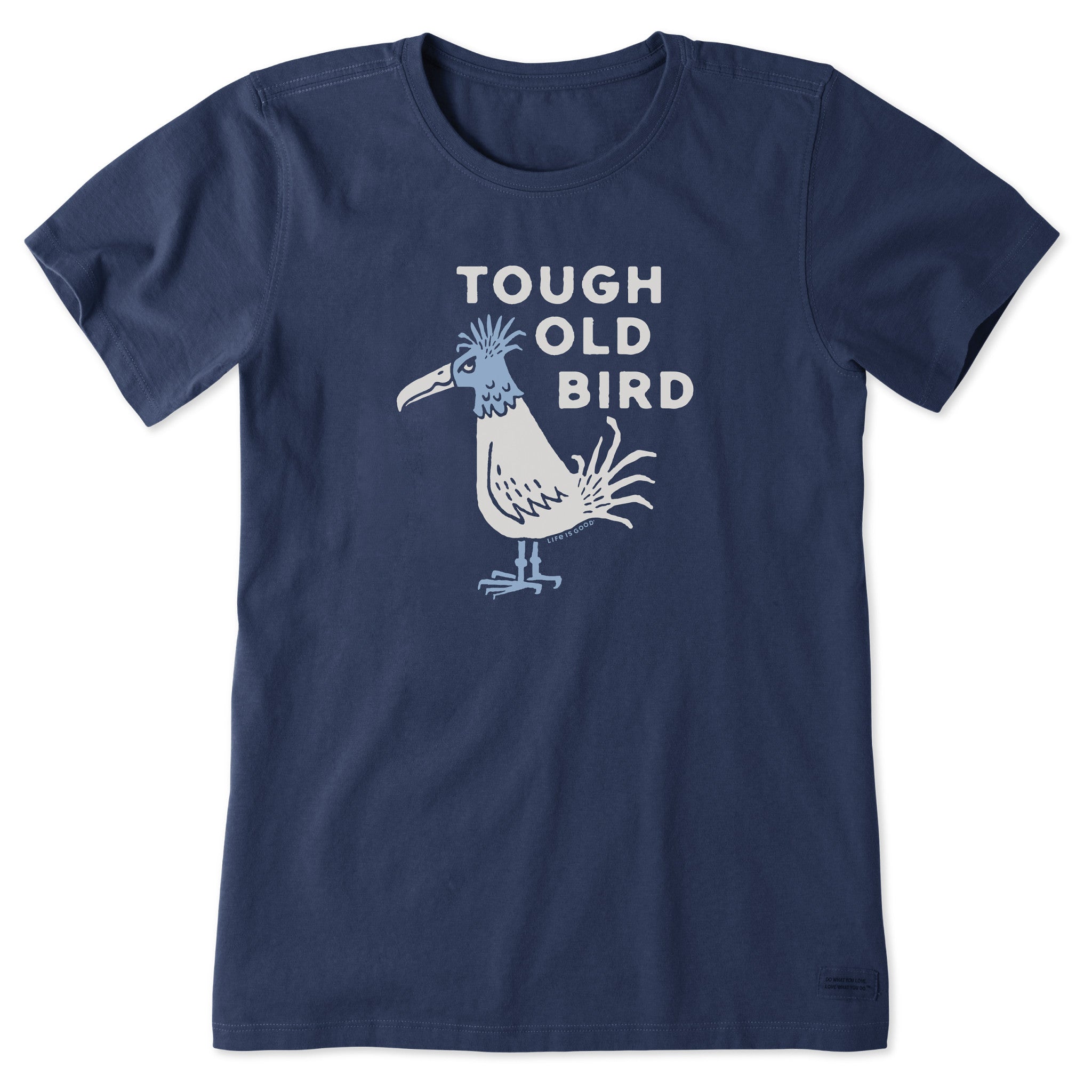 Women's Short Sleeve T-Shirt - Printed Tunic Top, Grey, Loose Fit, Comfy Cotton Blend