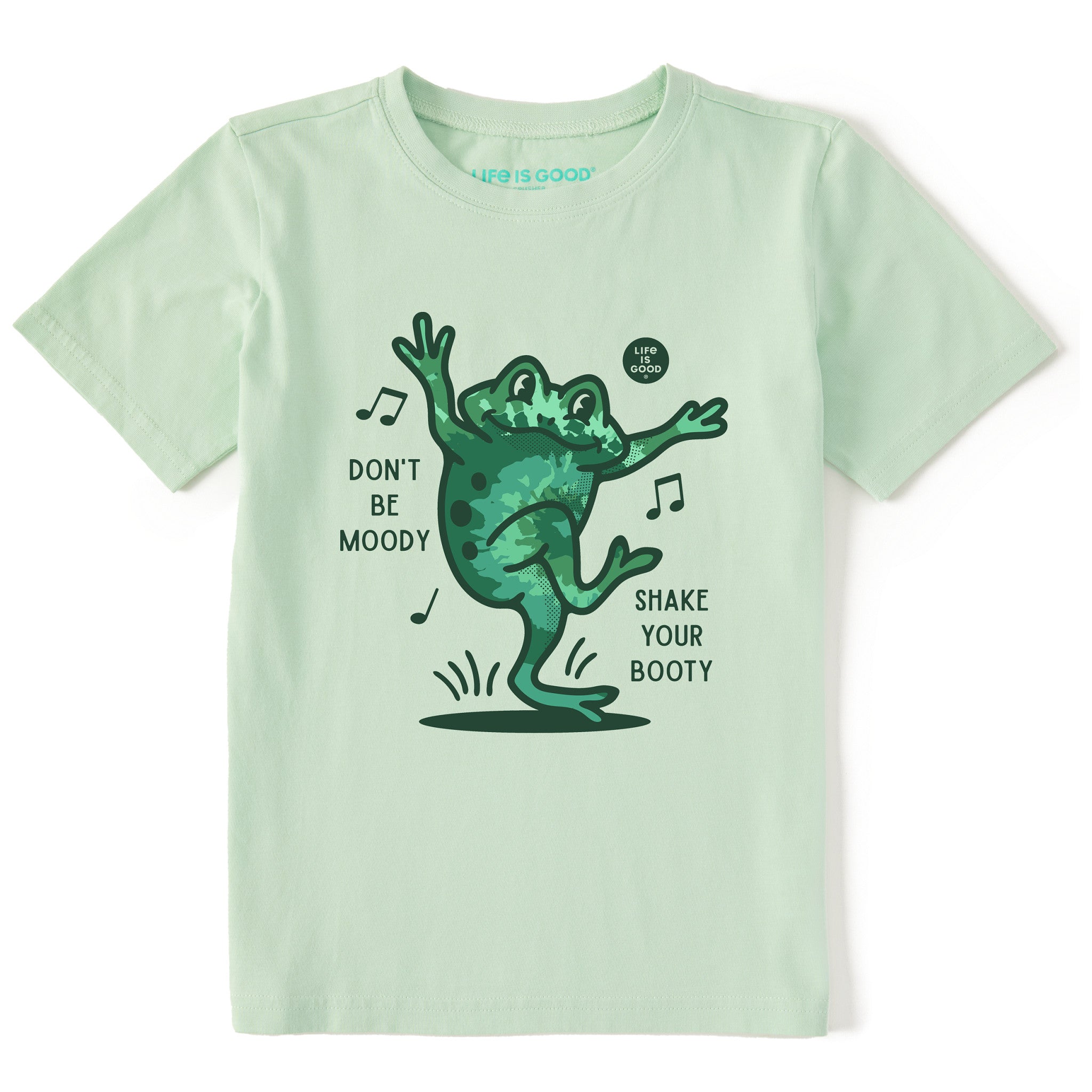 Kids Shake Your Booty Frog Tie Dye Short Sleeve Crusher Tee | Shop