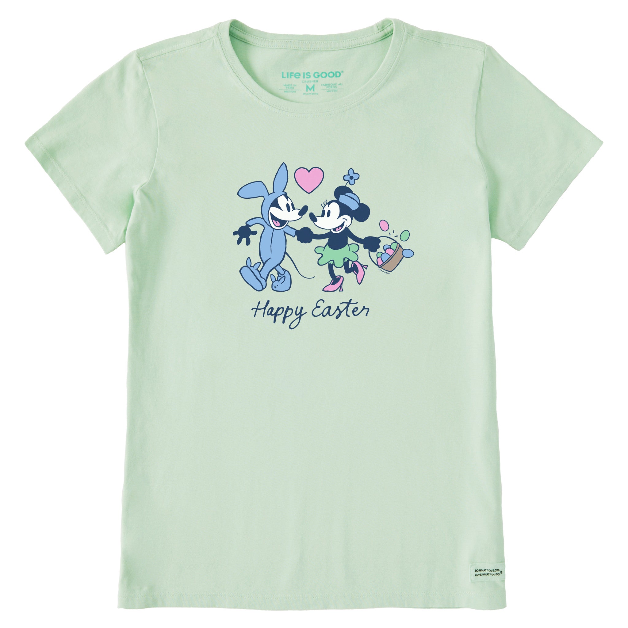 Women's Willie and Minnie Happy Easter Short Sleeve Tee | Shop