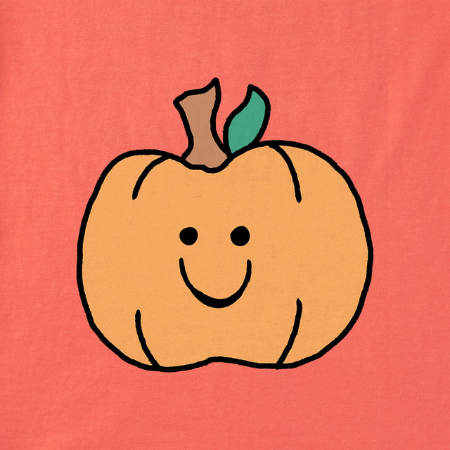 Product image for "Kids Happy Pumpkin Short Sleeve Crusher Tee" ||159304_2