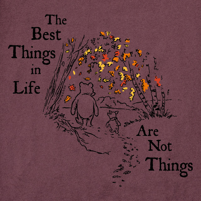Product image for "Men's Winnie Best Things Foliage Long Sleeve Crusher Tee" ||159379_2