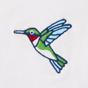 Product image for "Women's Embroidered Hummingbird Short Sleeve Crusher Tee" ||159768_2
