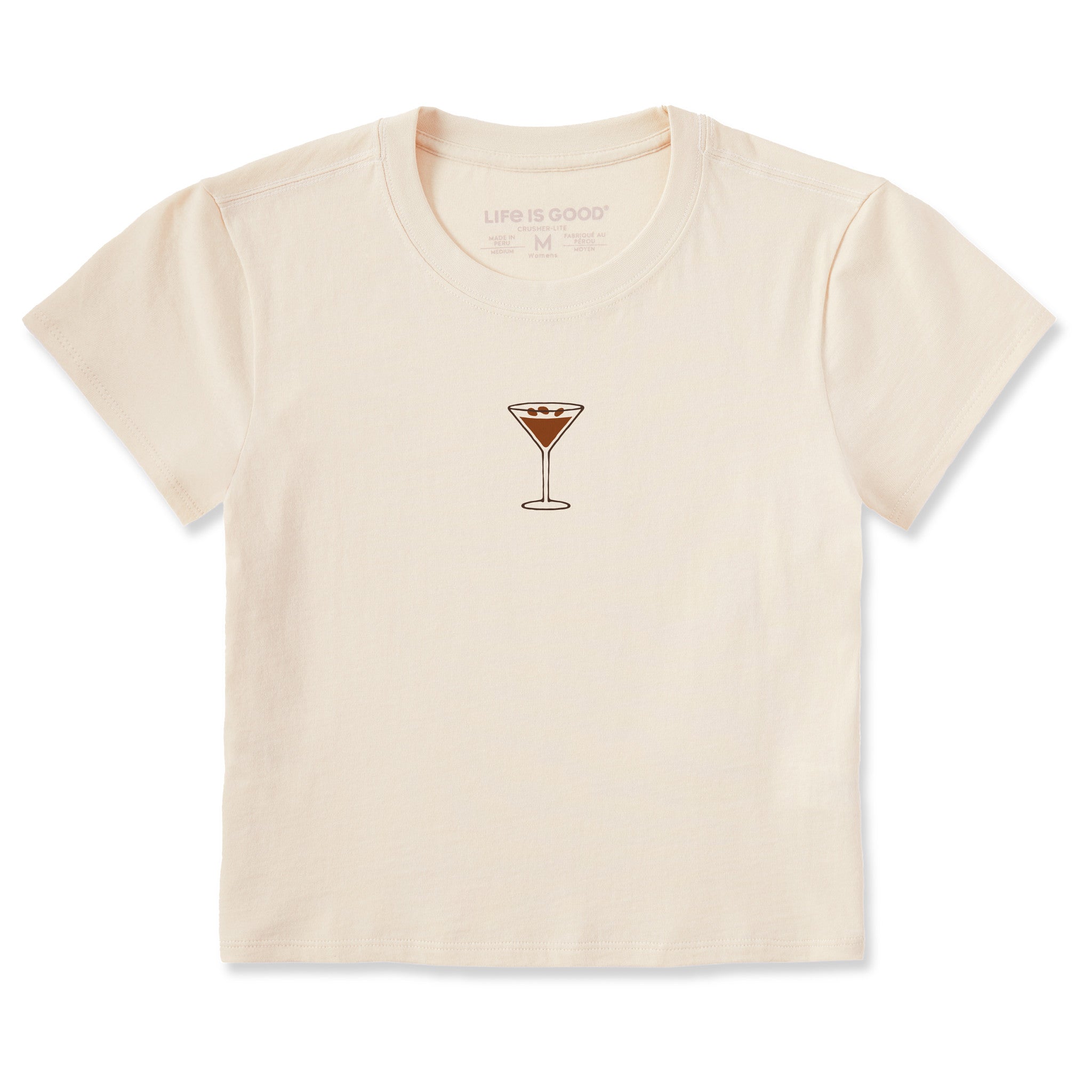 Women's Mini Espresso Martini Crusher-LITE Shrunken Tee | Shop