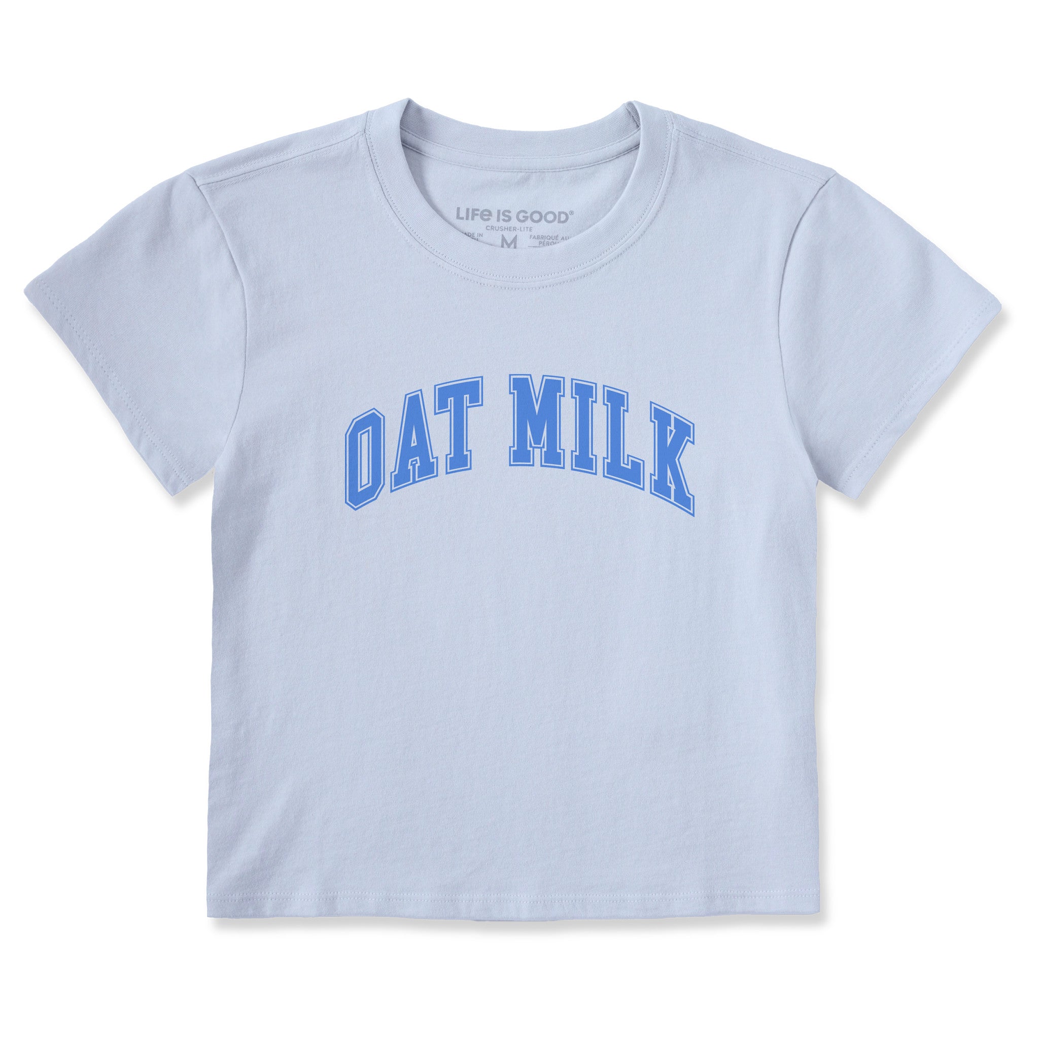 Heller’s cafe / Tシャツ/--/コットン/GRY// Women's Oat Milk Arch Crusher-LITE Shrunken Tee | Shop Life is Good