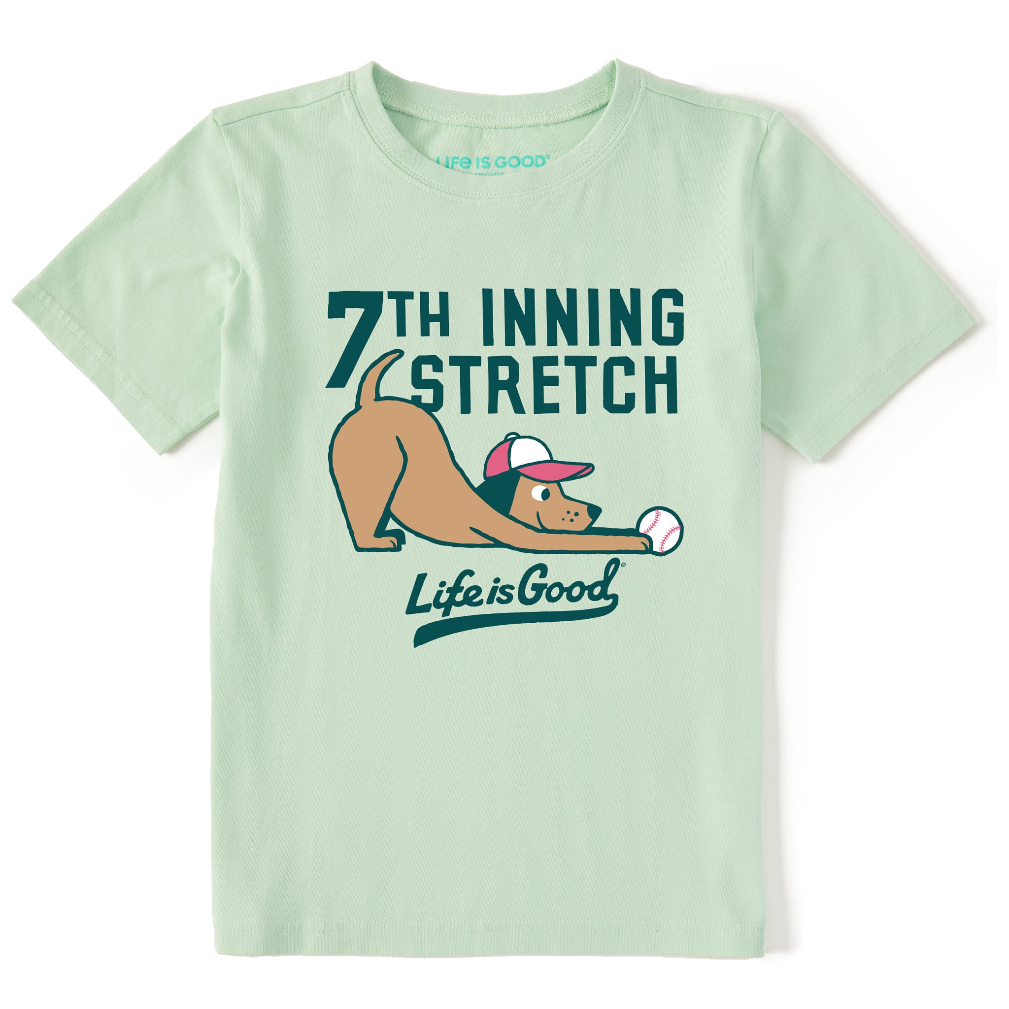 kidsvintage Tシャツ 25 Kids 7th Inning Stretch Short Sleeve Crusher Tee | Shop Life is Good