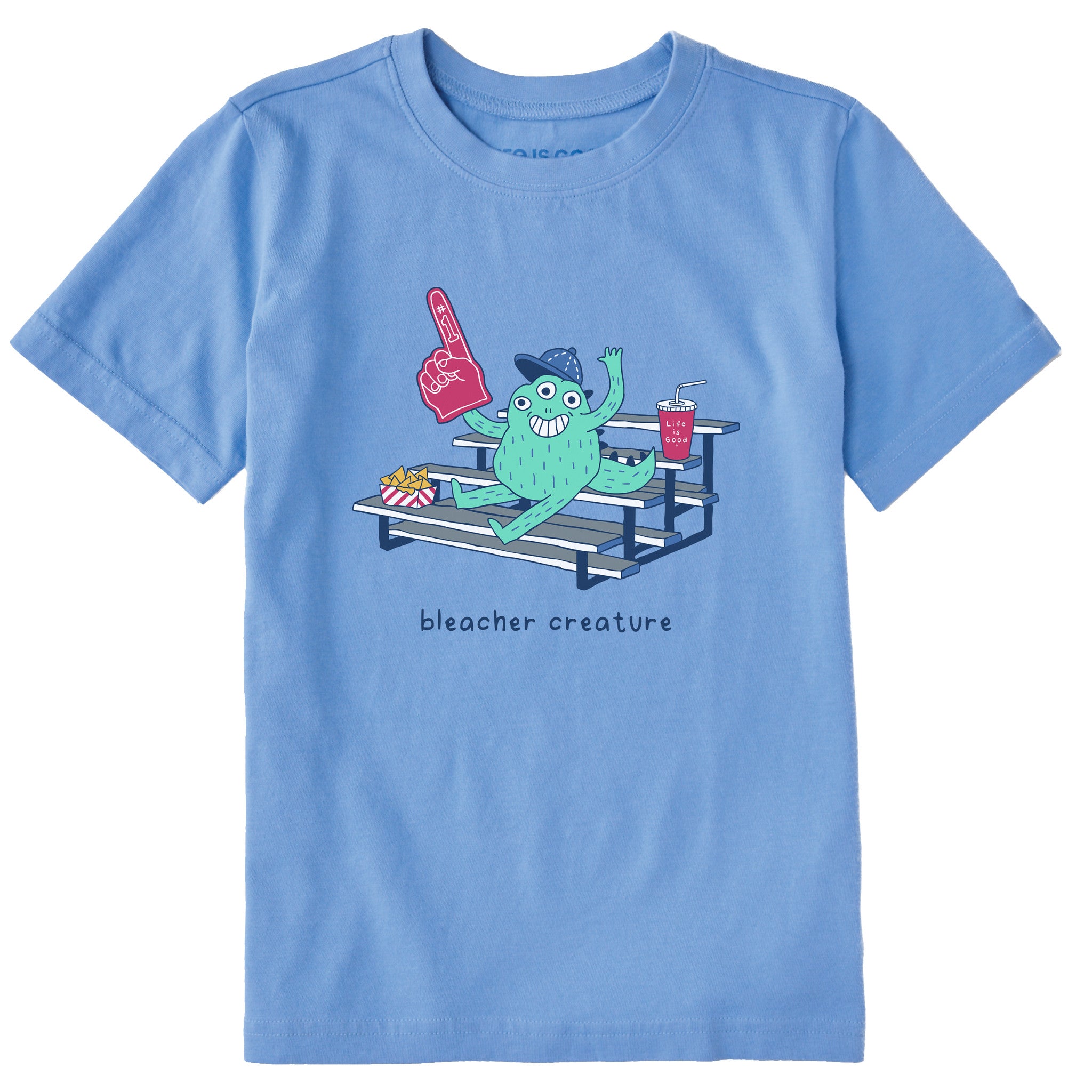Kids Bleacher Creature Baseball Short Sleeve Crusher Tee | Shop