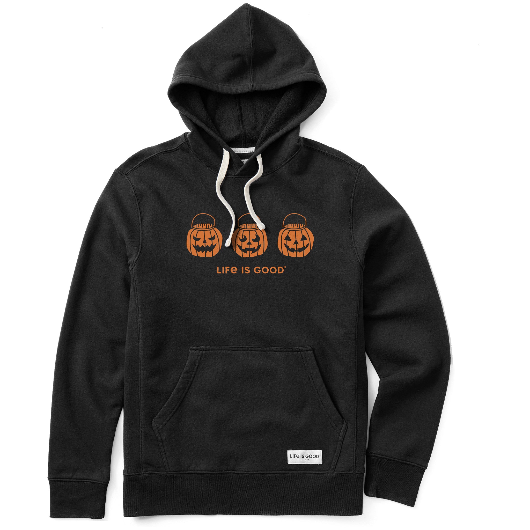 Men's Jack O Lantern Trio Simply True Fleece Hoodie Shop Life is - Main Image