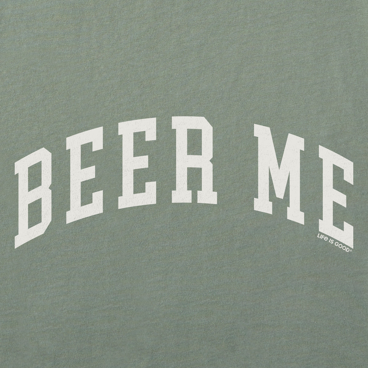 beer me t shirt dress Life is Good Women's Beer Me Arch Short Sleeve Crusher Boxy T-Shirt in Darkest Blue | Size XL