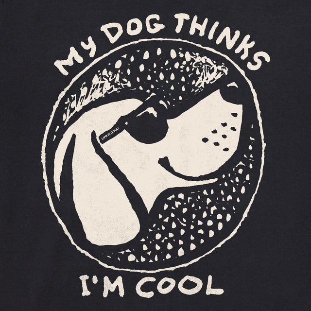 Product image for "Men's My Dog Thinks I'm Cool Shades Short Sleeve Tee" ||160542_2