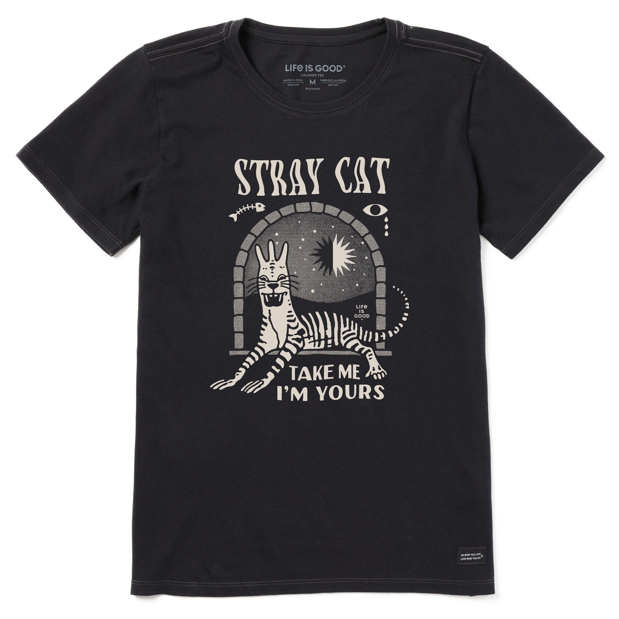 Women's Stray Cat Short Sleeve Tee | Shop Life is Good
