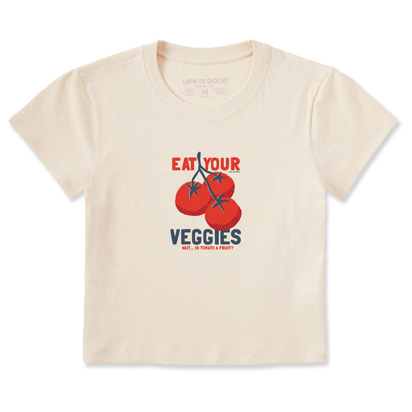 Women's Eat Your Veggies Crusher-LITE Shrunken Tee | Shop Life is Good