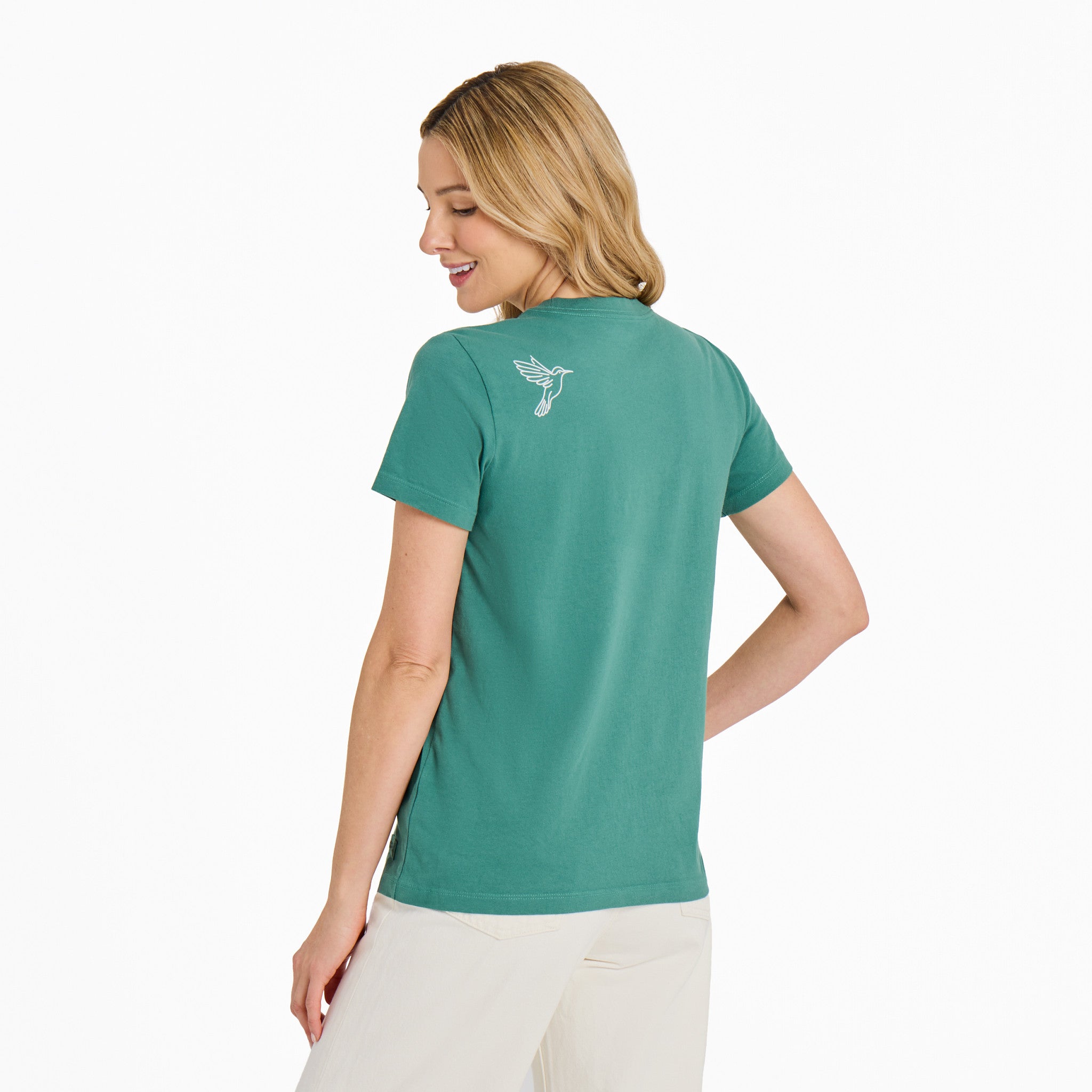Women's Positive Energy Message Short Sleeve Crusher Tee | Shop