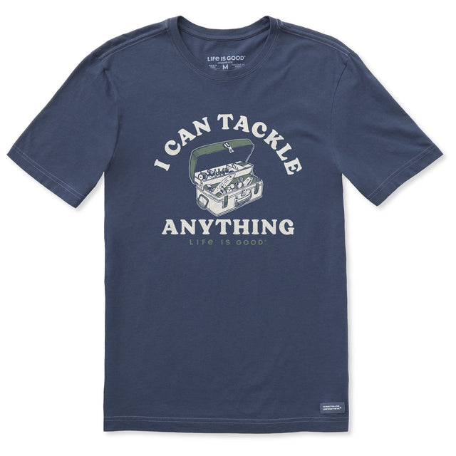 Product image for "Men's I Can Tackle Anything Short Sleeve Crusher-LITE Slim Fit Tee" ||160980_1