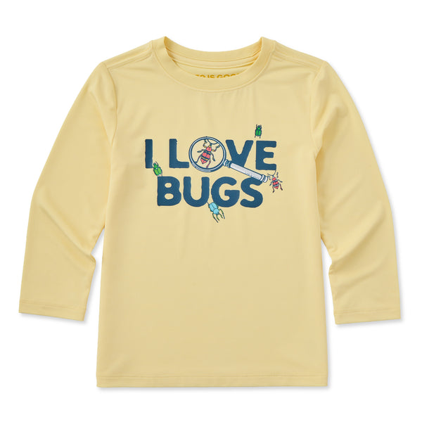 Toddler I Love Bugs Long Sleeve Sun Crusher Tee | Shop Life is Good