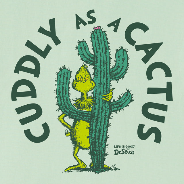 Product image for "Kids Cuddly as a Cactus Grinch Short Sleeve Crusher Tee" ||161589_2