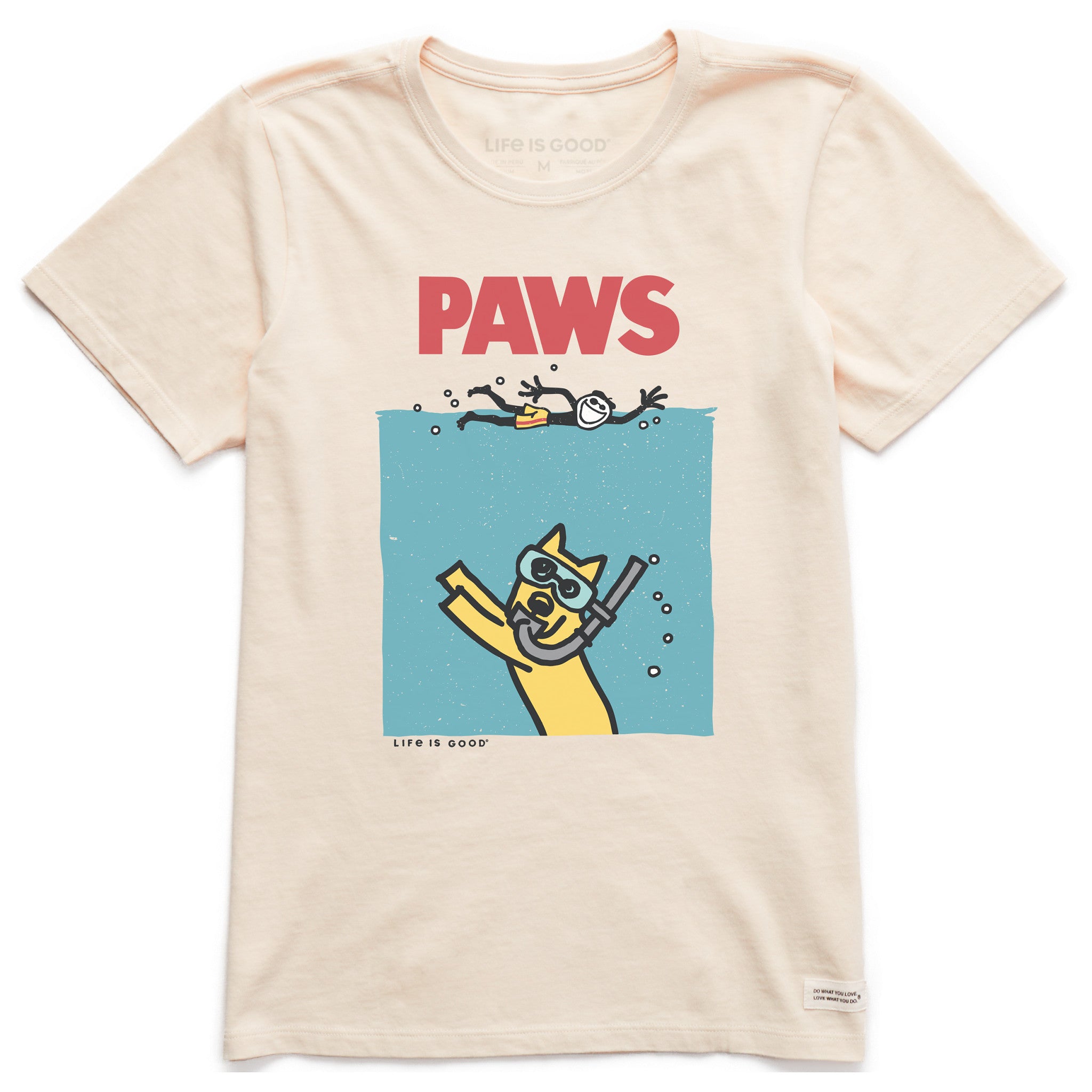 Women's Paws Rocket Short Sleeve Tee | Shop Life is Good