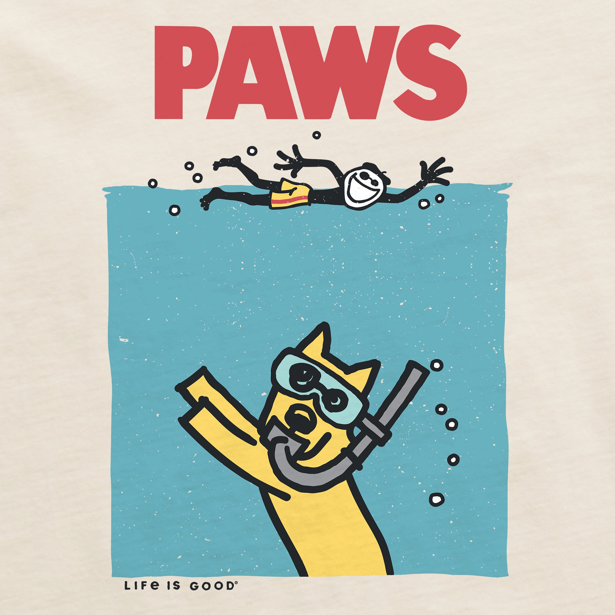 Women's Paws Rocket Short Sleeve Tee | Shop Life is Good