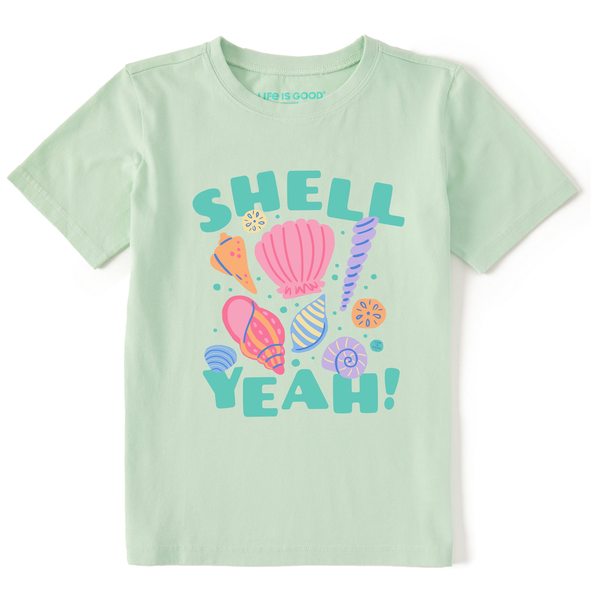 Kids Shell Yeah Medley Short Sleeve Crusher Tee | Shop Life is Good