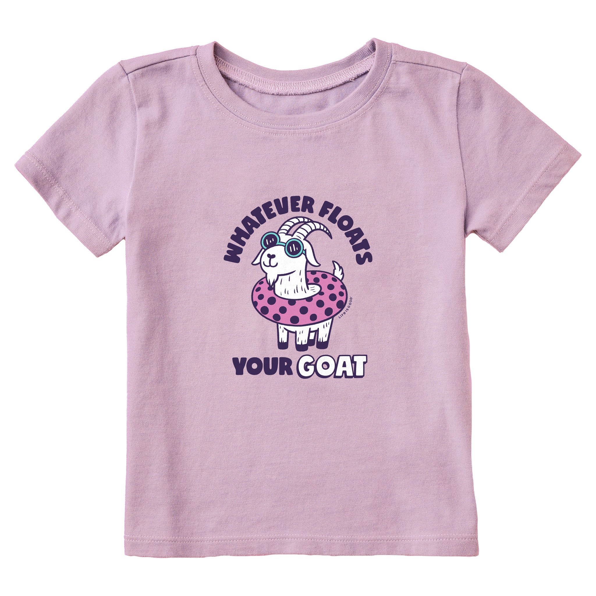 Toddler Whatever Floats Your Goat Short Sleeve Crusher Tee | Shop