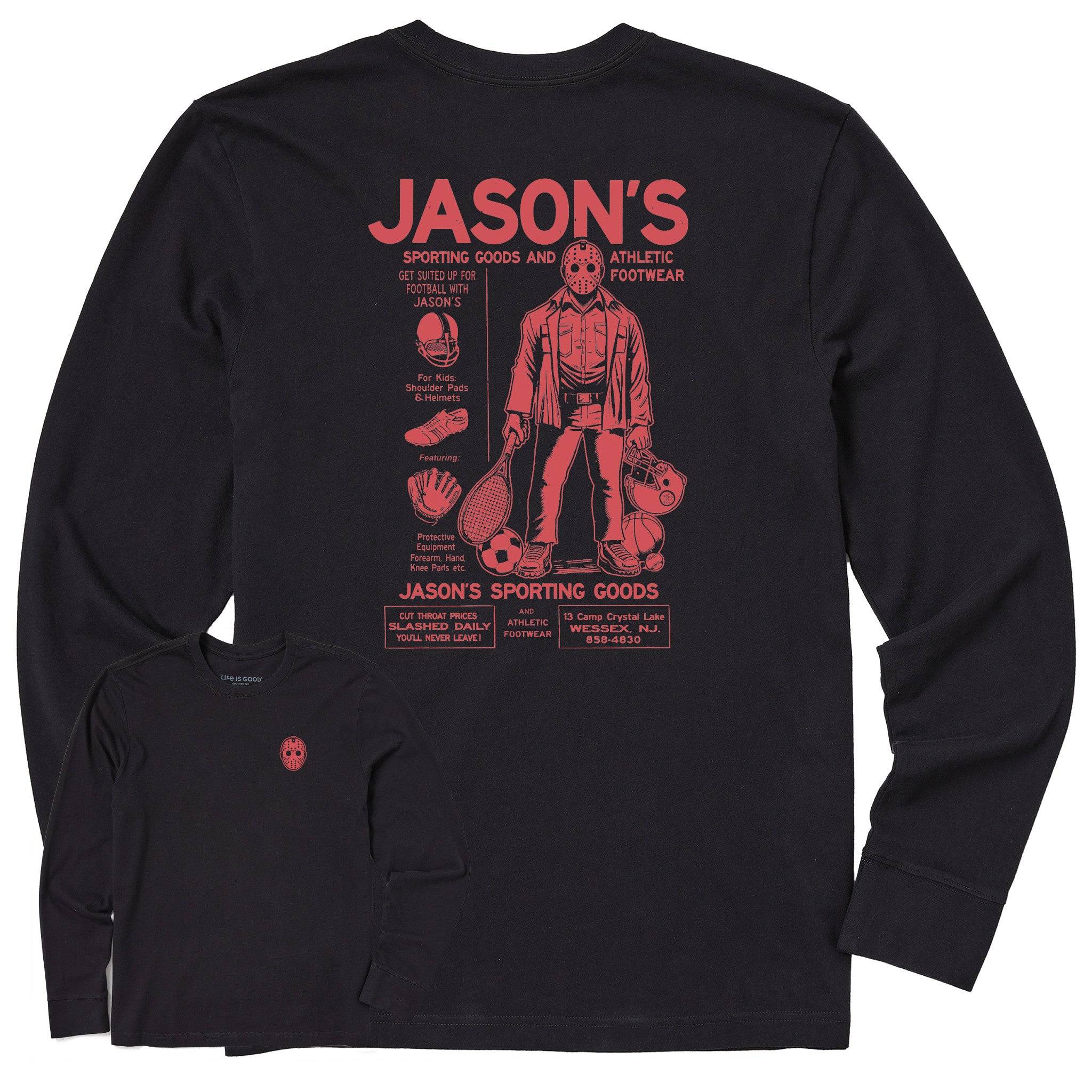 Men's Jason's Sporting Goods Long Sleeve Crusher Tee | Shop Life
