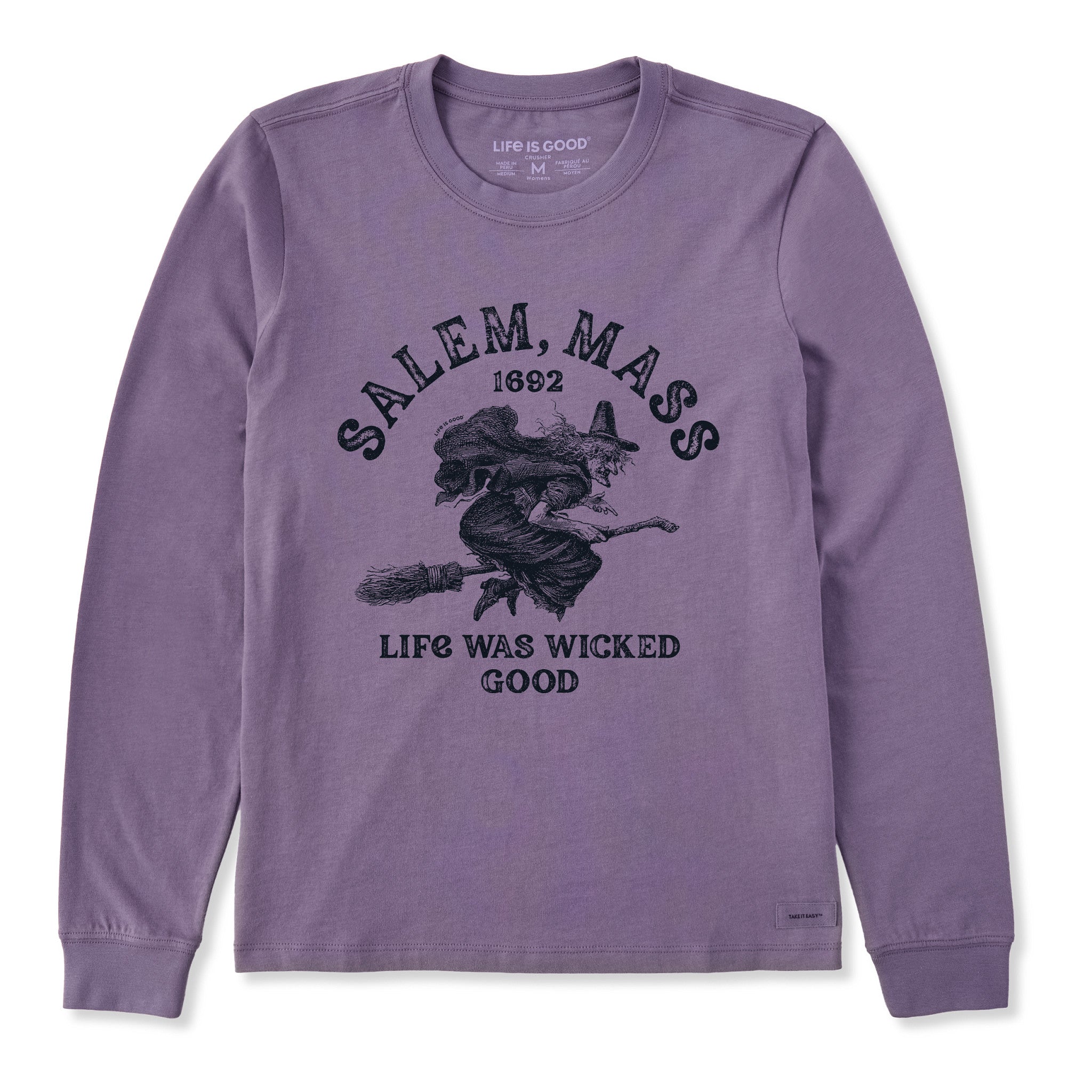Women's Salem 1692 Long Sleeve Crusher Tee | Shop Life is Good