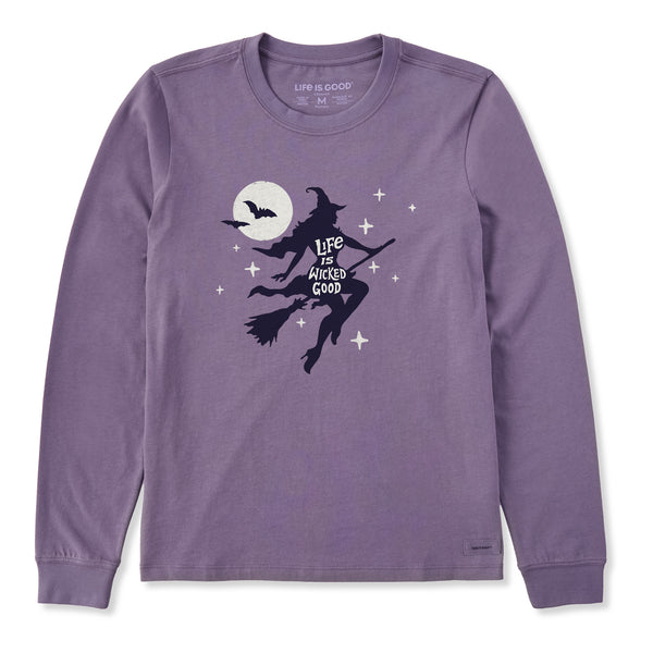 Women's Life is Wicked Good Long Sleeve Crusher Tee | Shop Life is