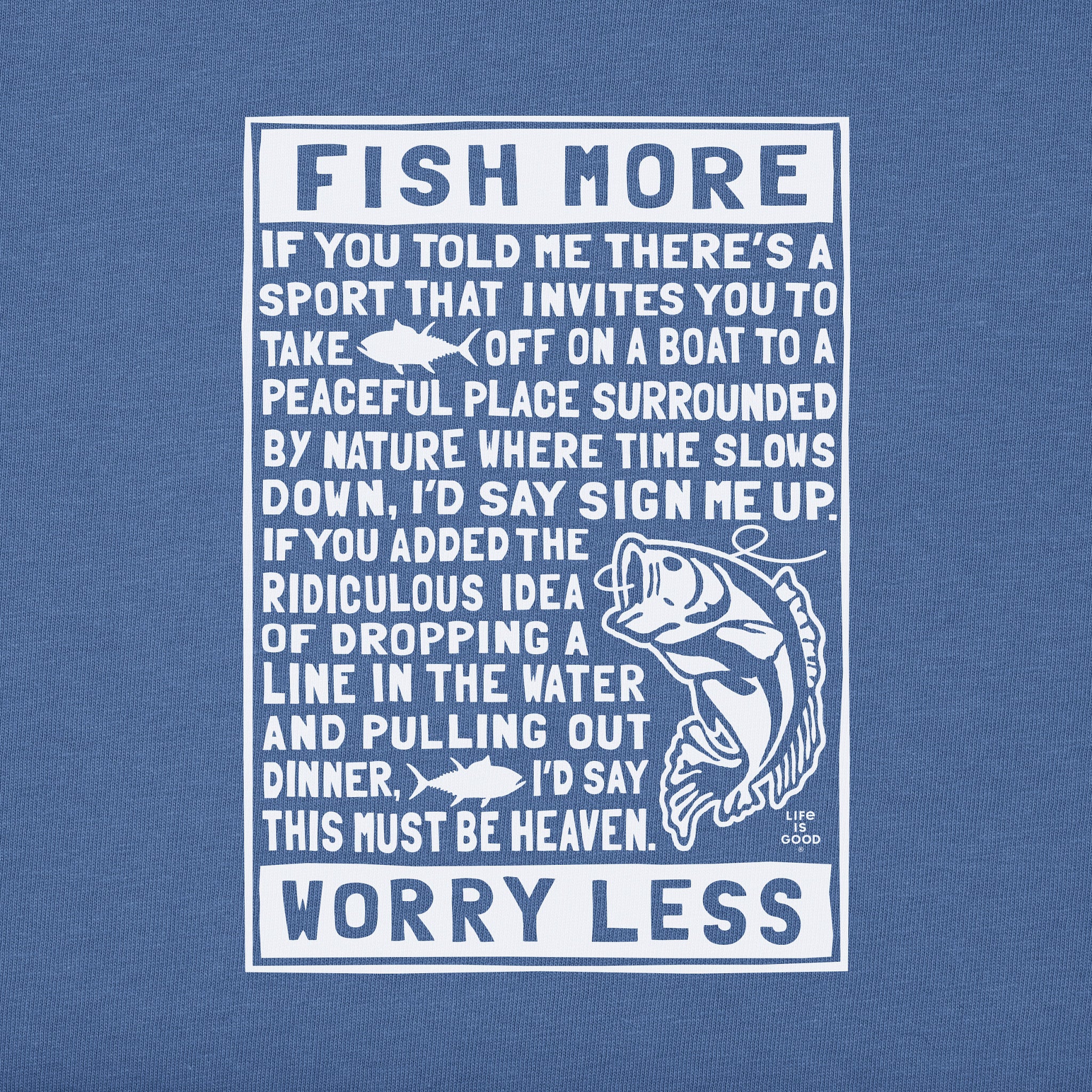 Men's Berts Fishing Manifesto Short Sleeve Crusher Tee | Shop Life