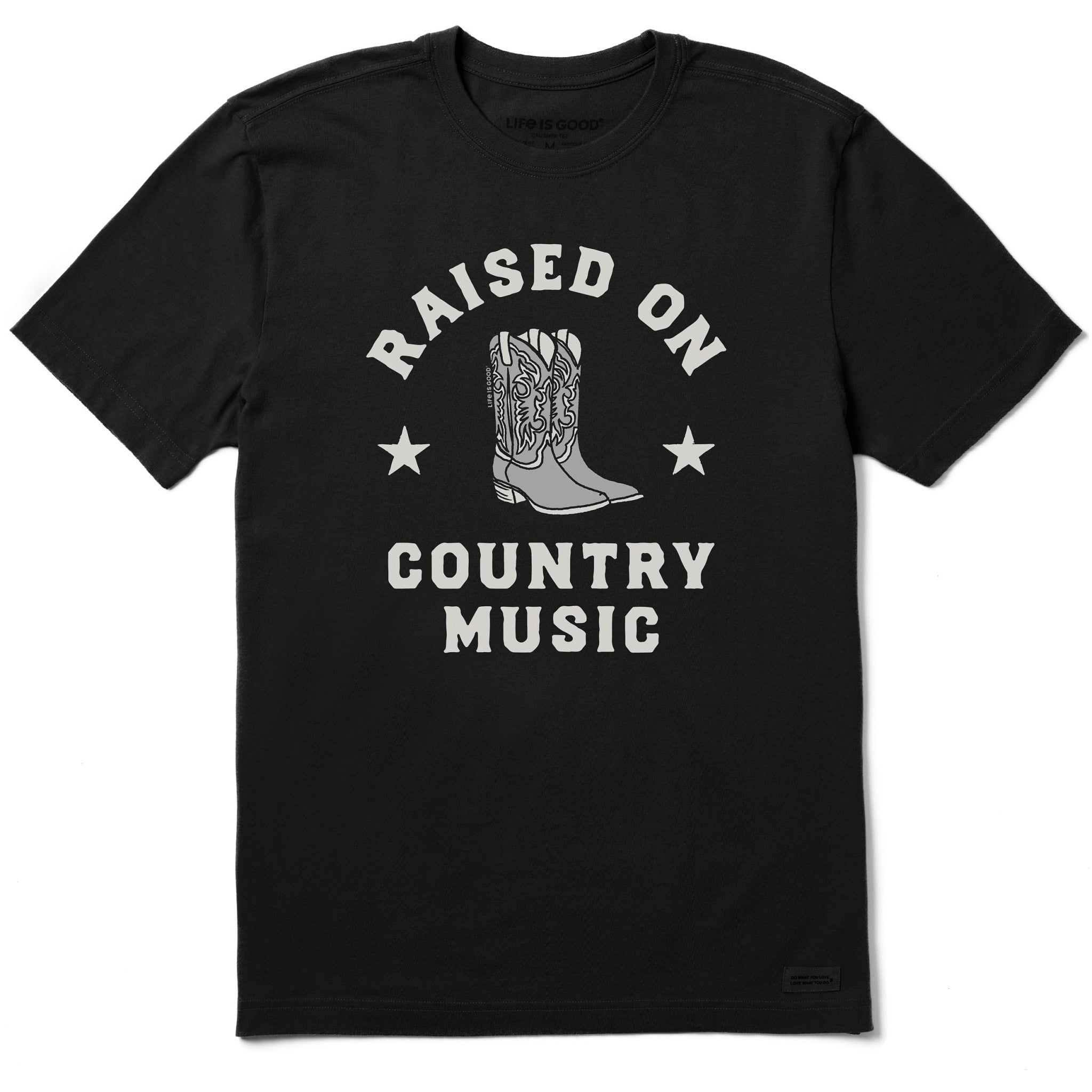 Men's Raised on Country Music Short Sleeve Tee | Shop Life is Good