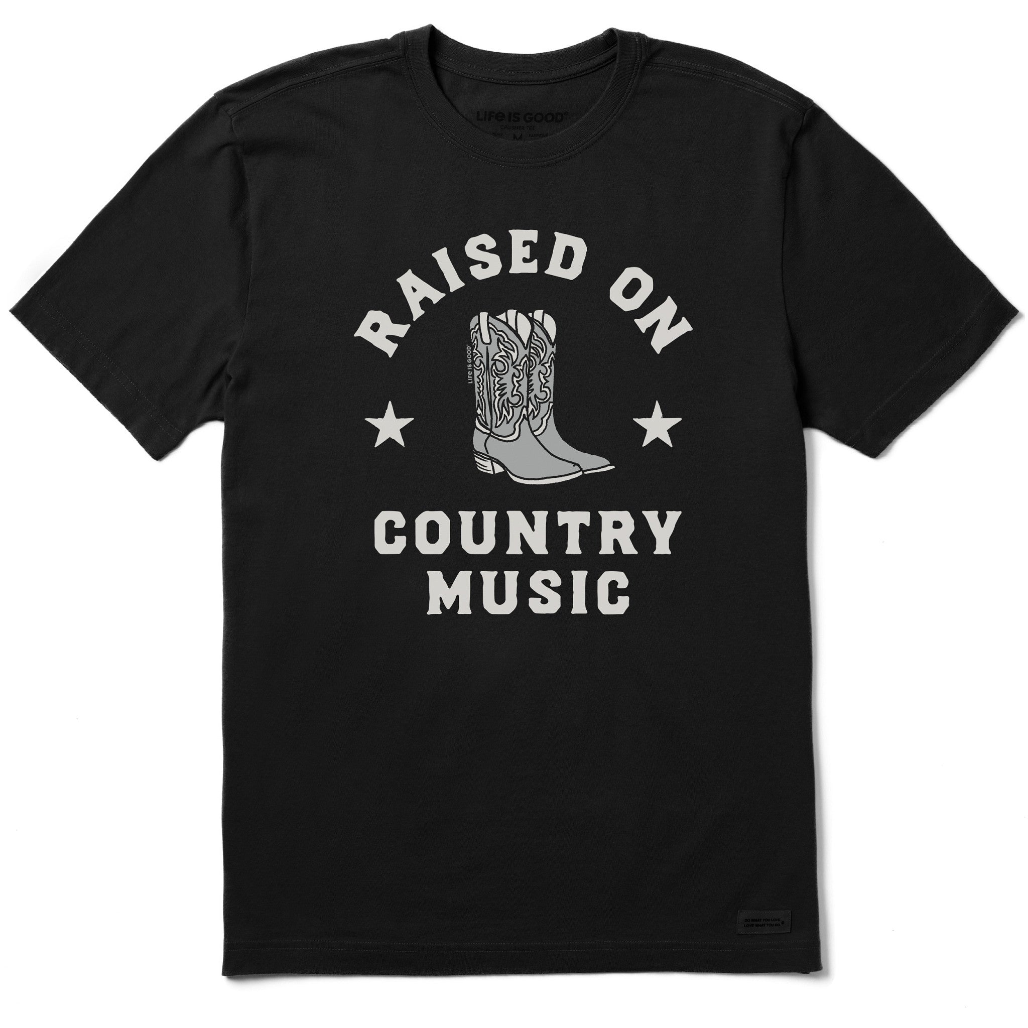 Men's Raised on Country Music Short Sleeve Tee | Shop Life is Good