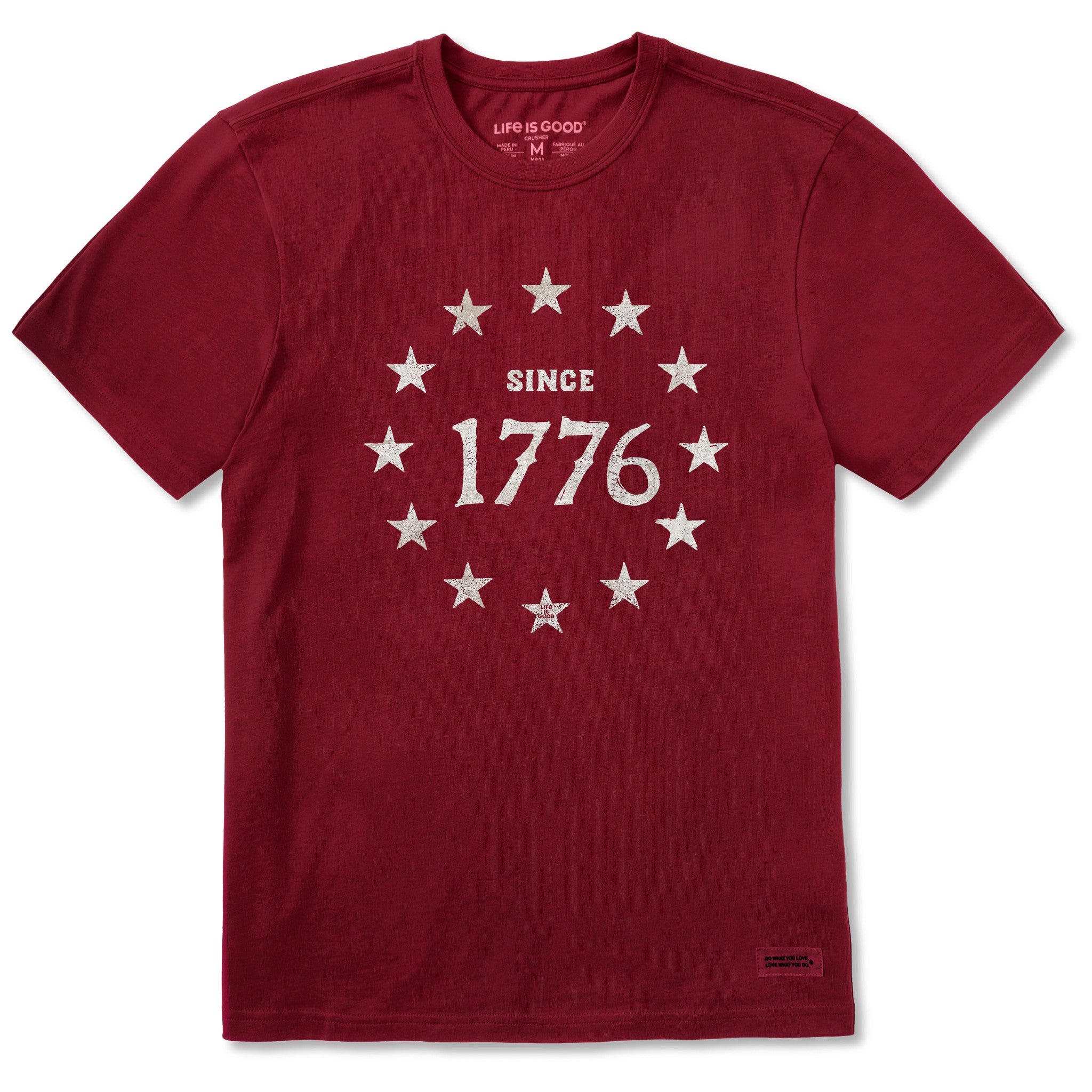 Men's Since 1776 Short Sleeve Crusher Tee | Shop Life is Good