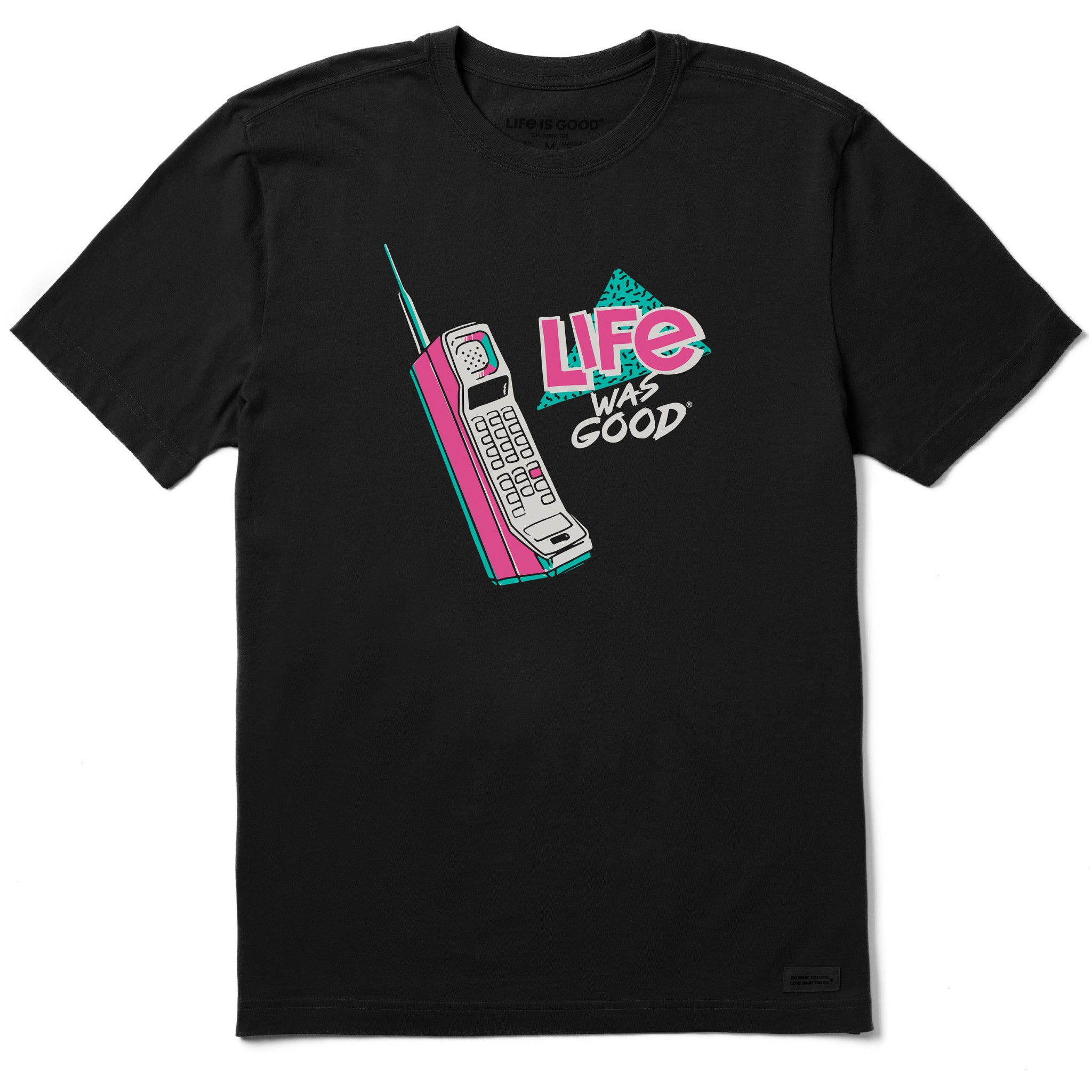 Men's Life Was Good Brick Phone Short Sleeve Tee | Shop Life is Good