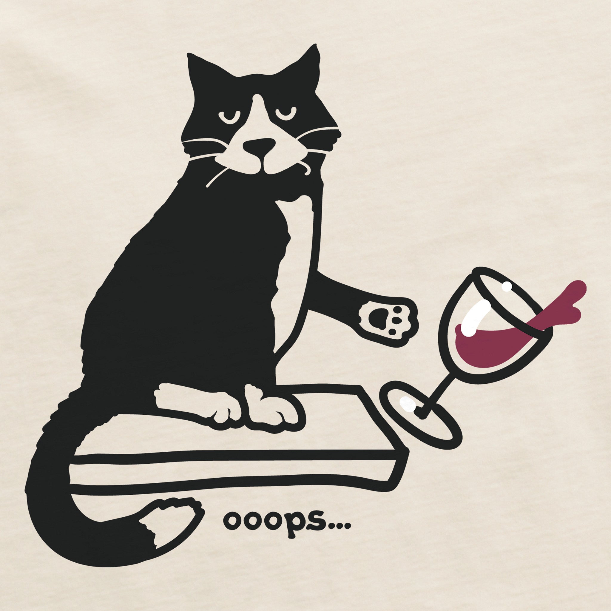 ALLTB Cat Throwing Dice T-Shirt For Women - Cute Cat Mom Graphic Tee (Wine Red, Small)