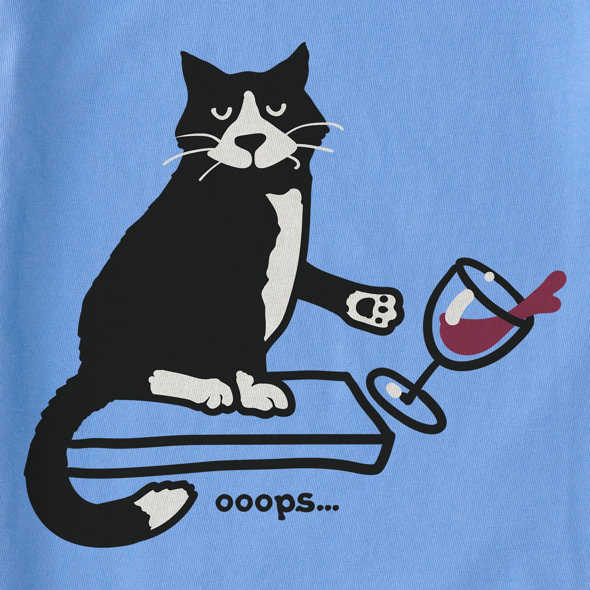 Women's Oops Cat Short Sleeve Crusher Tee | Shop Life is Good