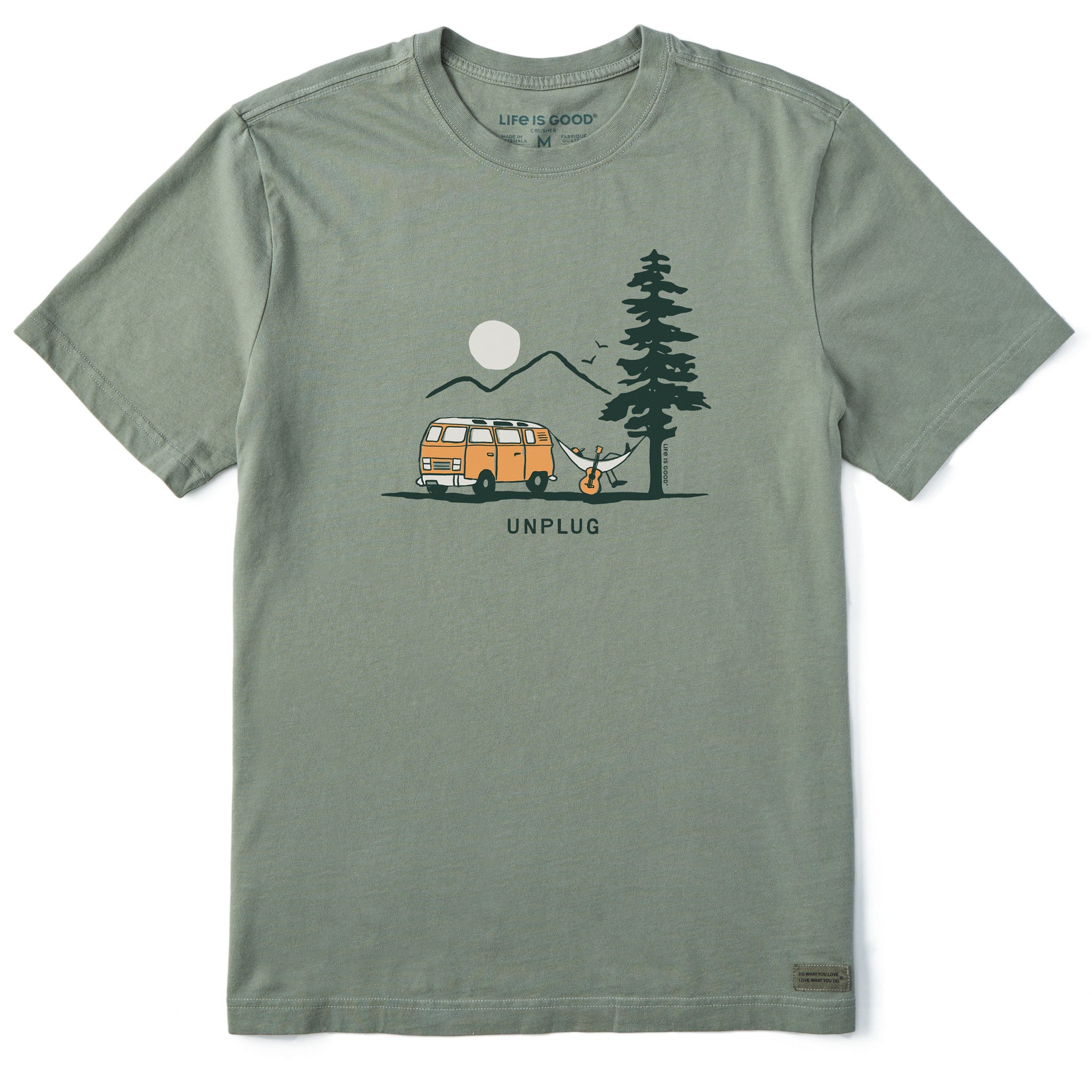Men's Unplug Hammock Short Sleeve Crusher Tee | Shop Life is Good