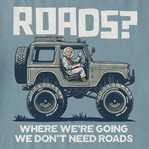 Product image for "Men's We Don't Need Roads Short Sleeve Crusher Tee" ||163657_2