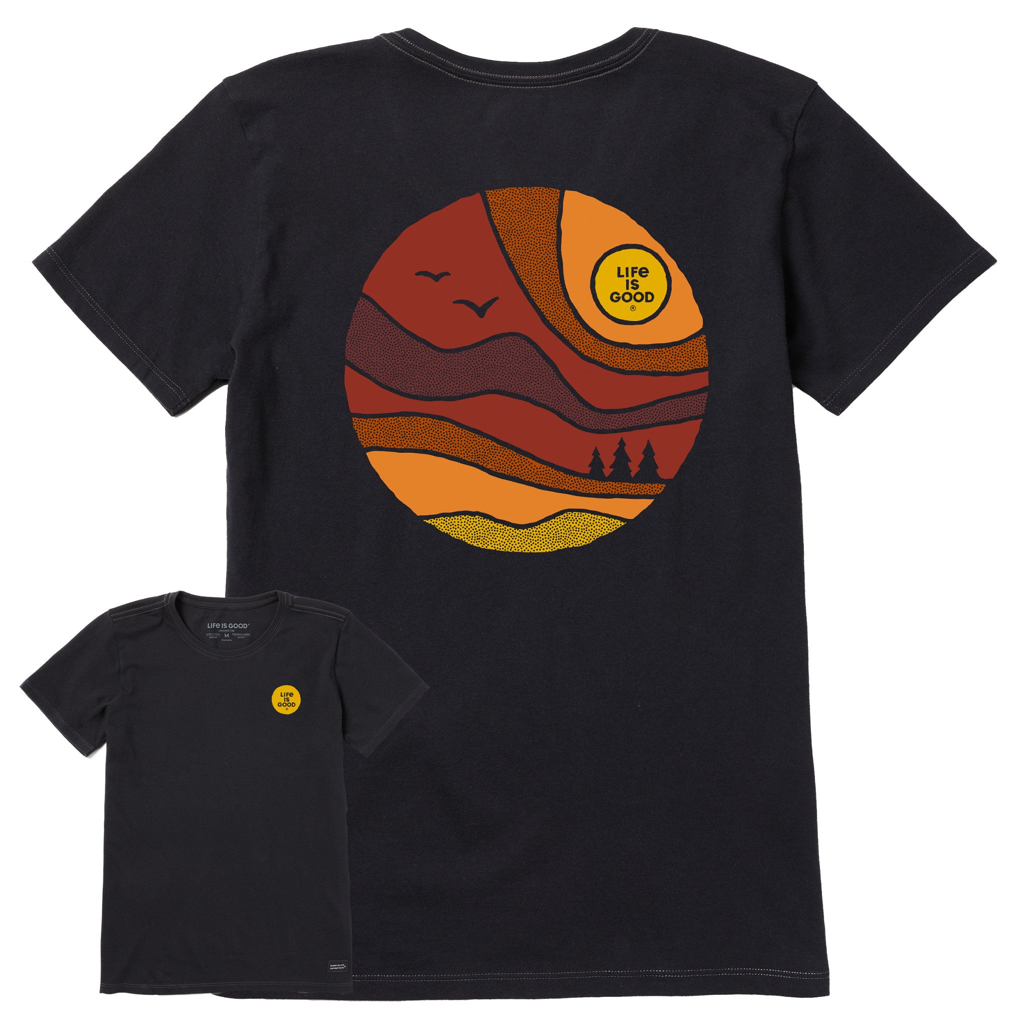 Women's Golden Hour Landscape Short Sleeve Tee | Shop Life is Good