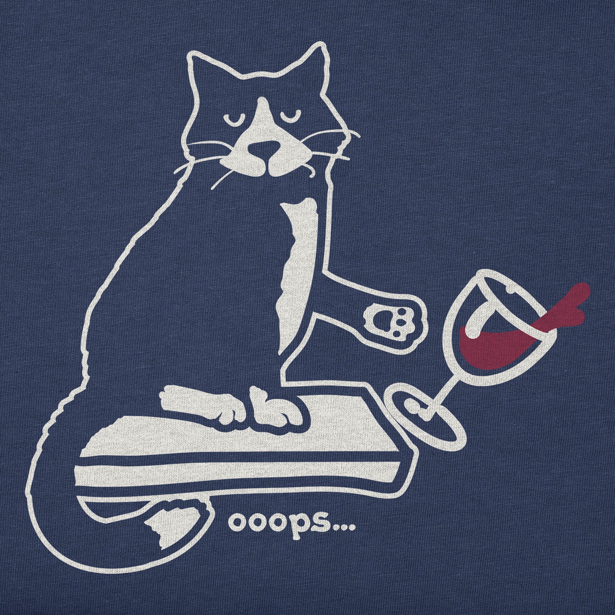 Men's Oops Cat Short Sleeve Crusher Tee | Shop Life is Good