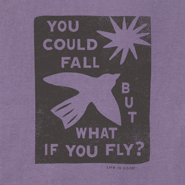 Product image for "Women's But What if You Fly? Short Sleeve Crusher Tee" ||164017_2
