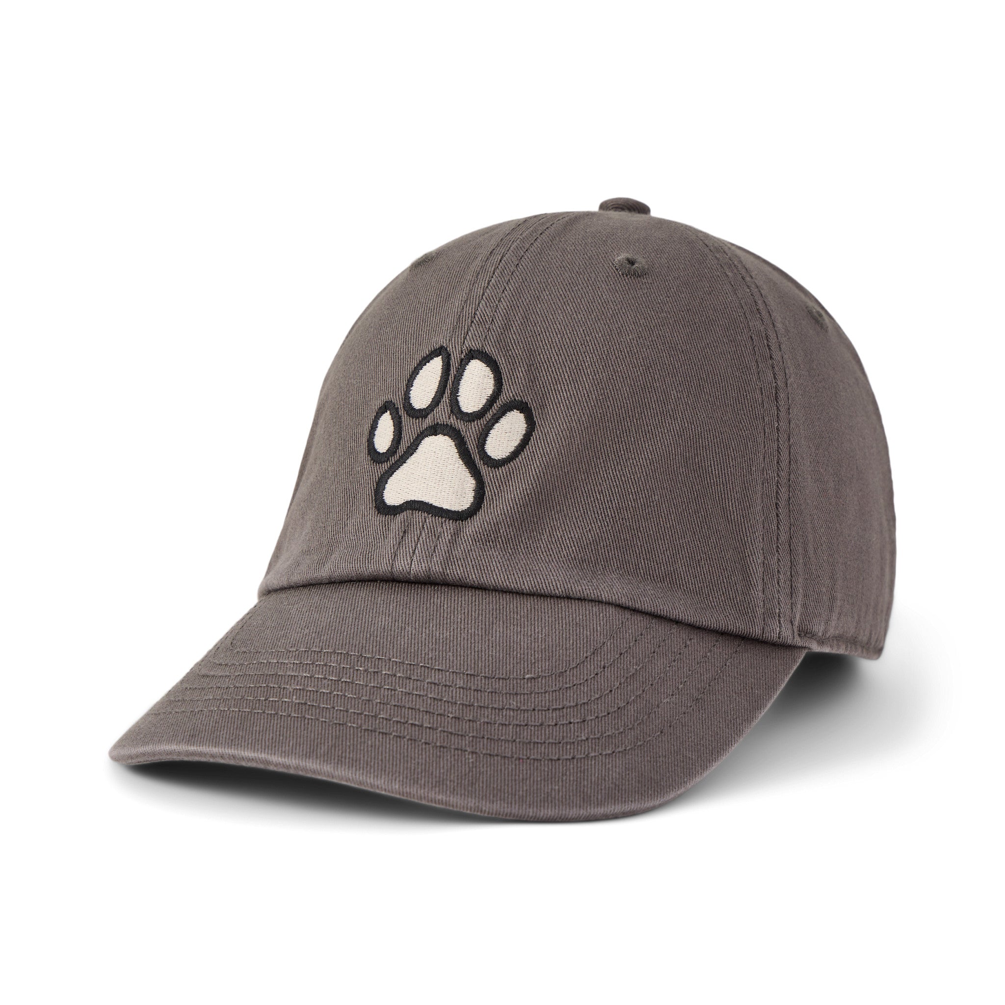 Adult Unisex Embroidered Paw Chill Cap | Shop Life is Good
