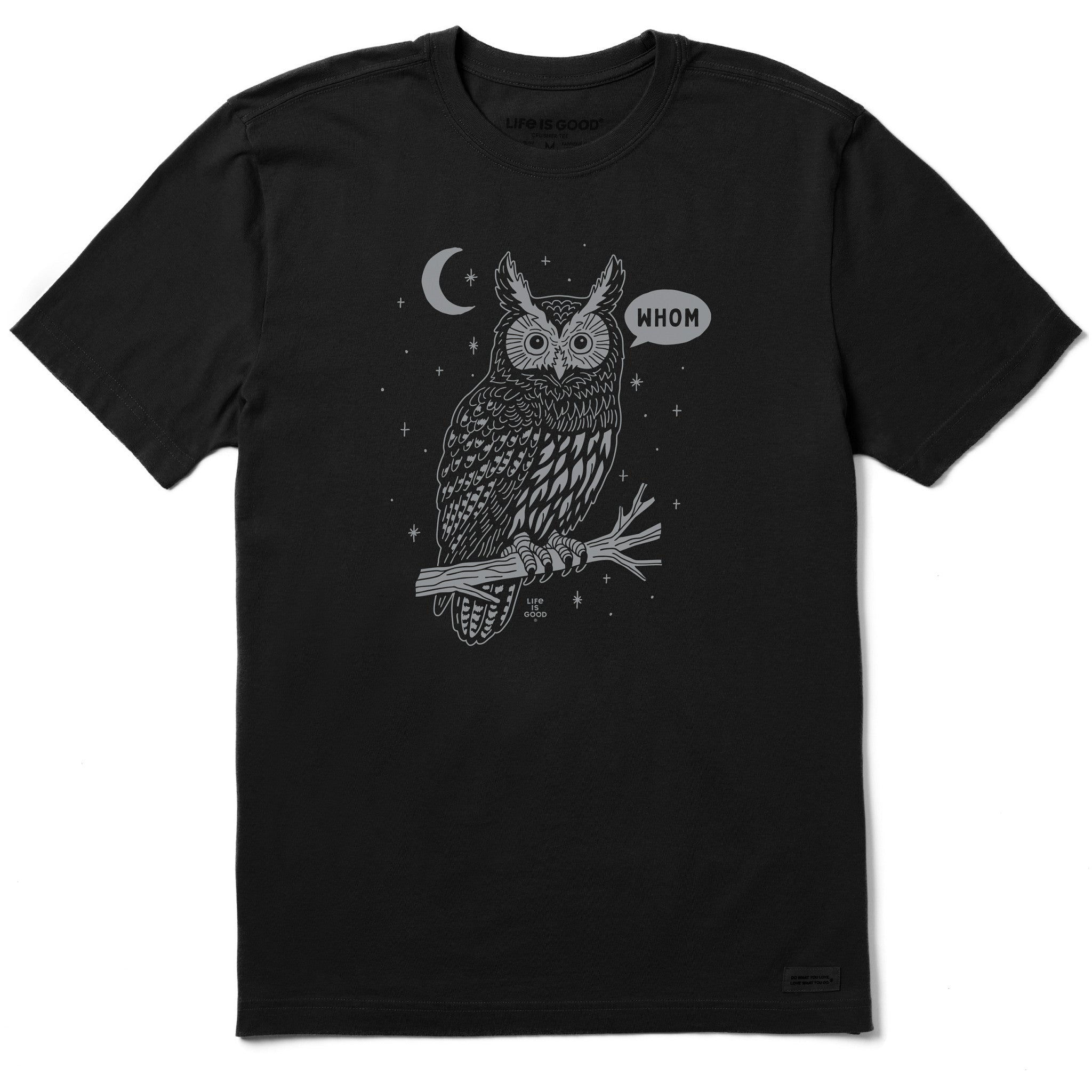owl Tシャツ Men's Whom Owl Short Sleeve Tee | Shop Life is Good