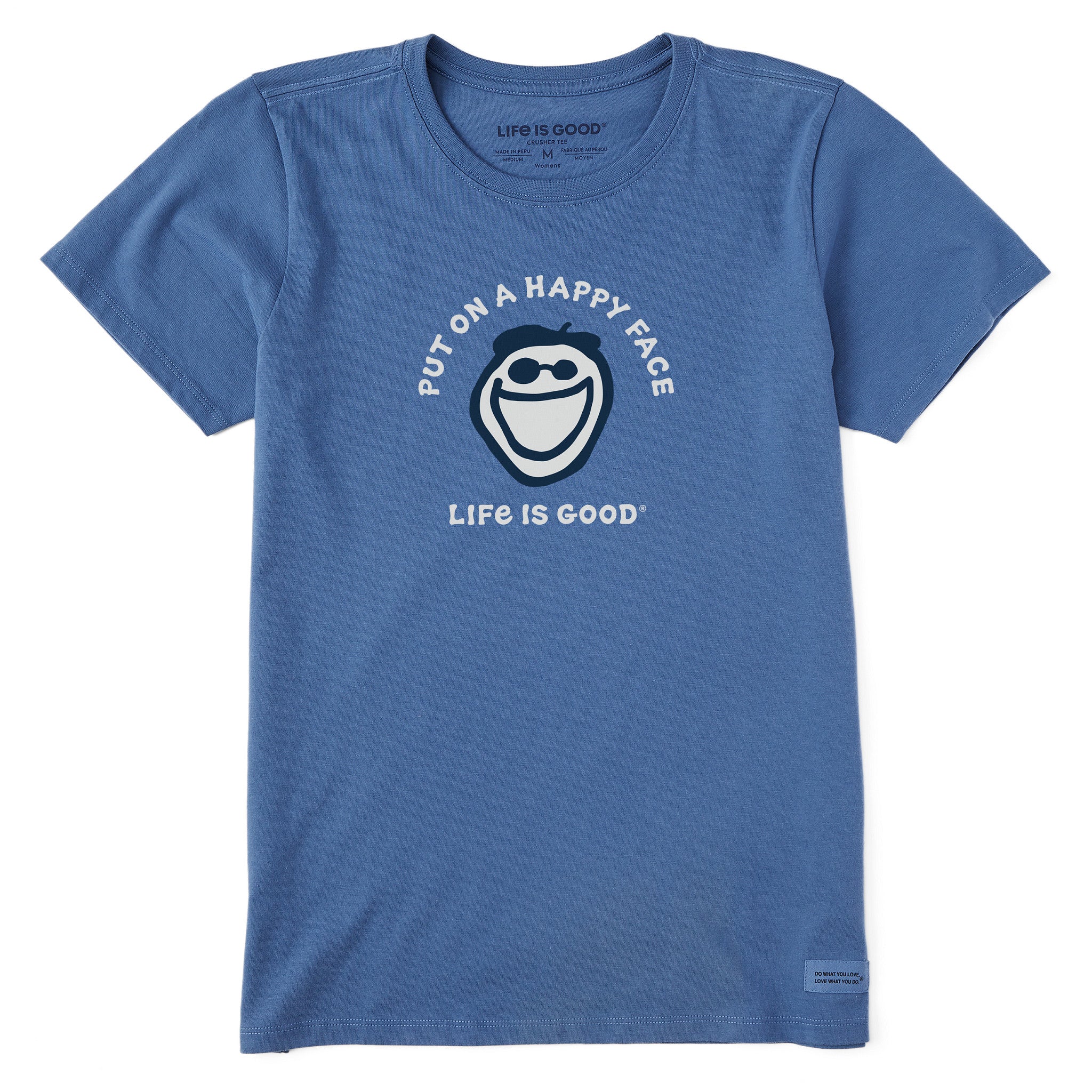 Women's Put On a Happy Face Jake Short Sleeve Tee | Shop Life is Good