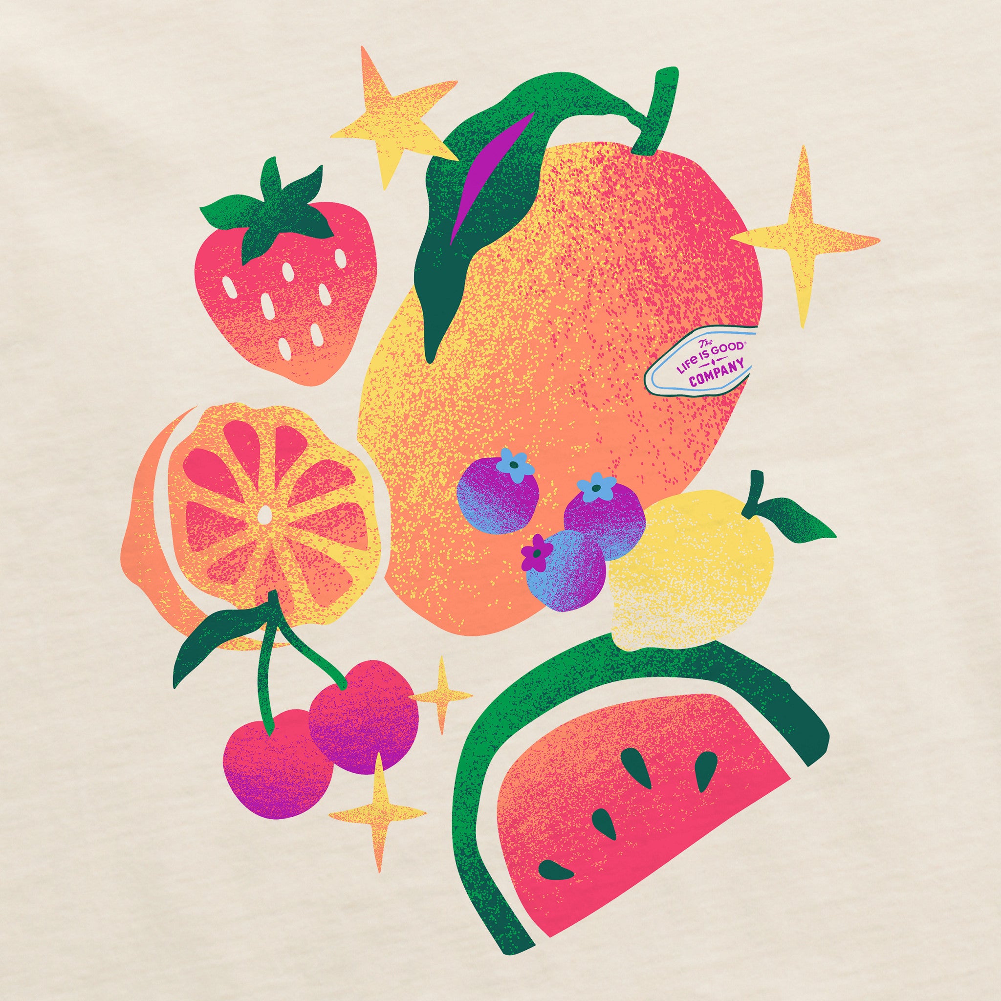 Product image for "Women's Summer Fruit Medley Short Sleeve Crusher Tee" ||164926_2